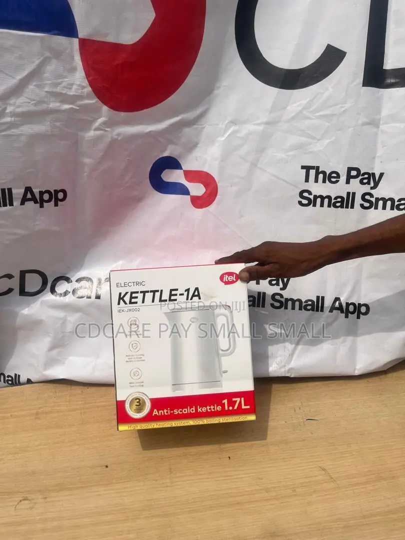 Pay Small Small Itel Electric Kettle On Cdcare.App