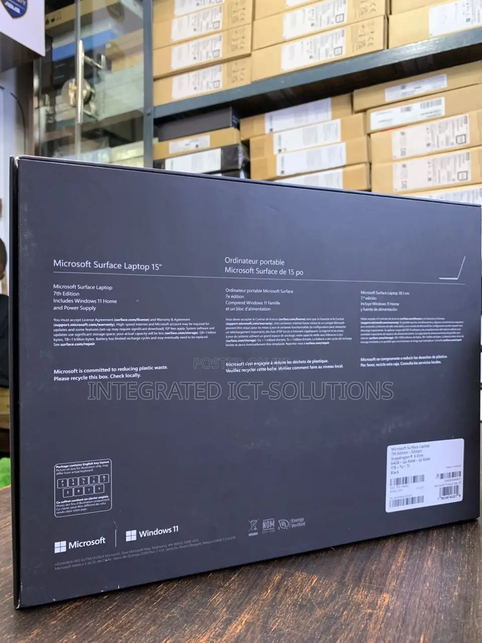 New Laptop Microsoft Surface Laptop 7 64GB Intel Core Ultra 7 SSD 1T
