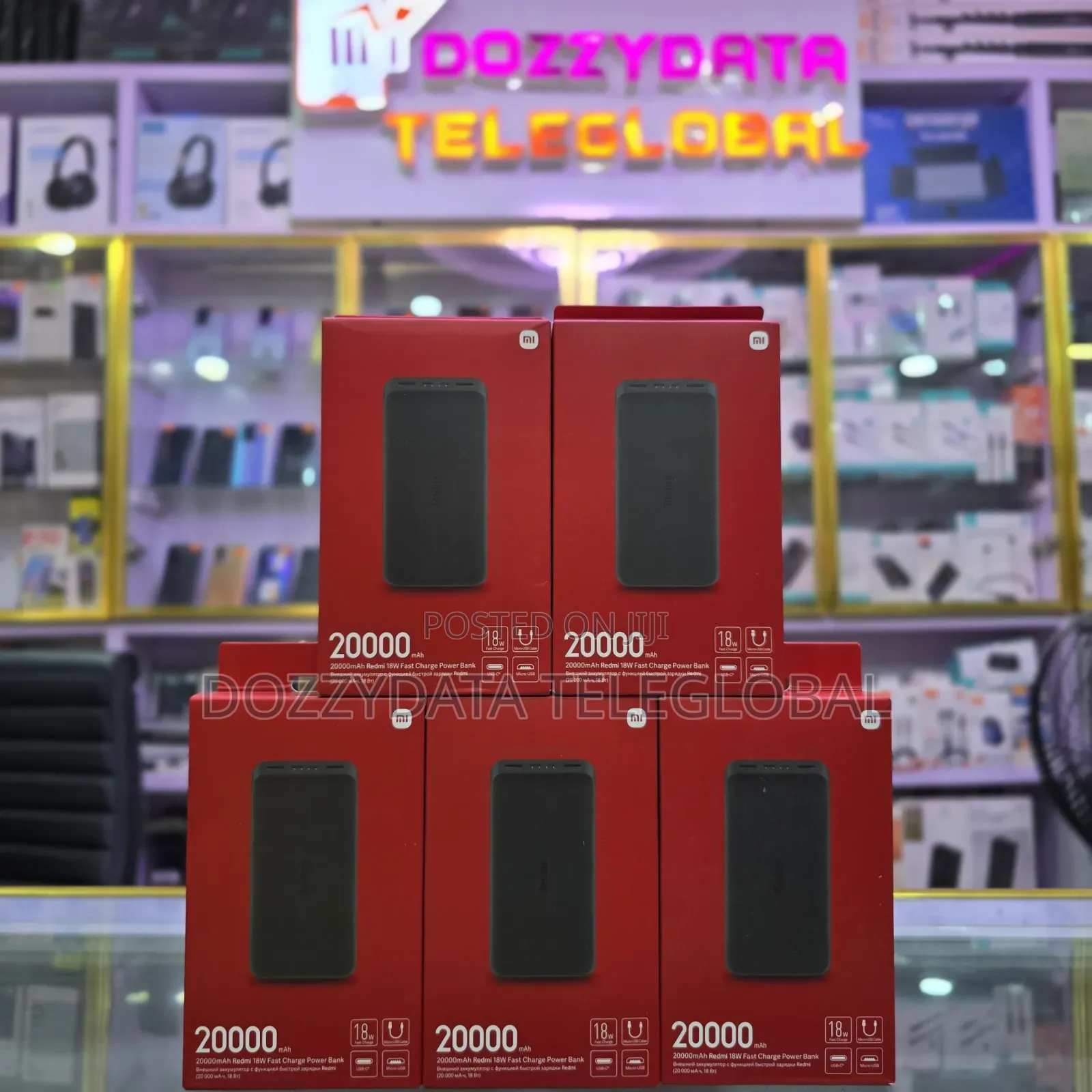 Xiaomi Redmi 20000mah 18w Fast Charging Powerbank