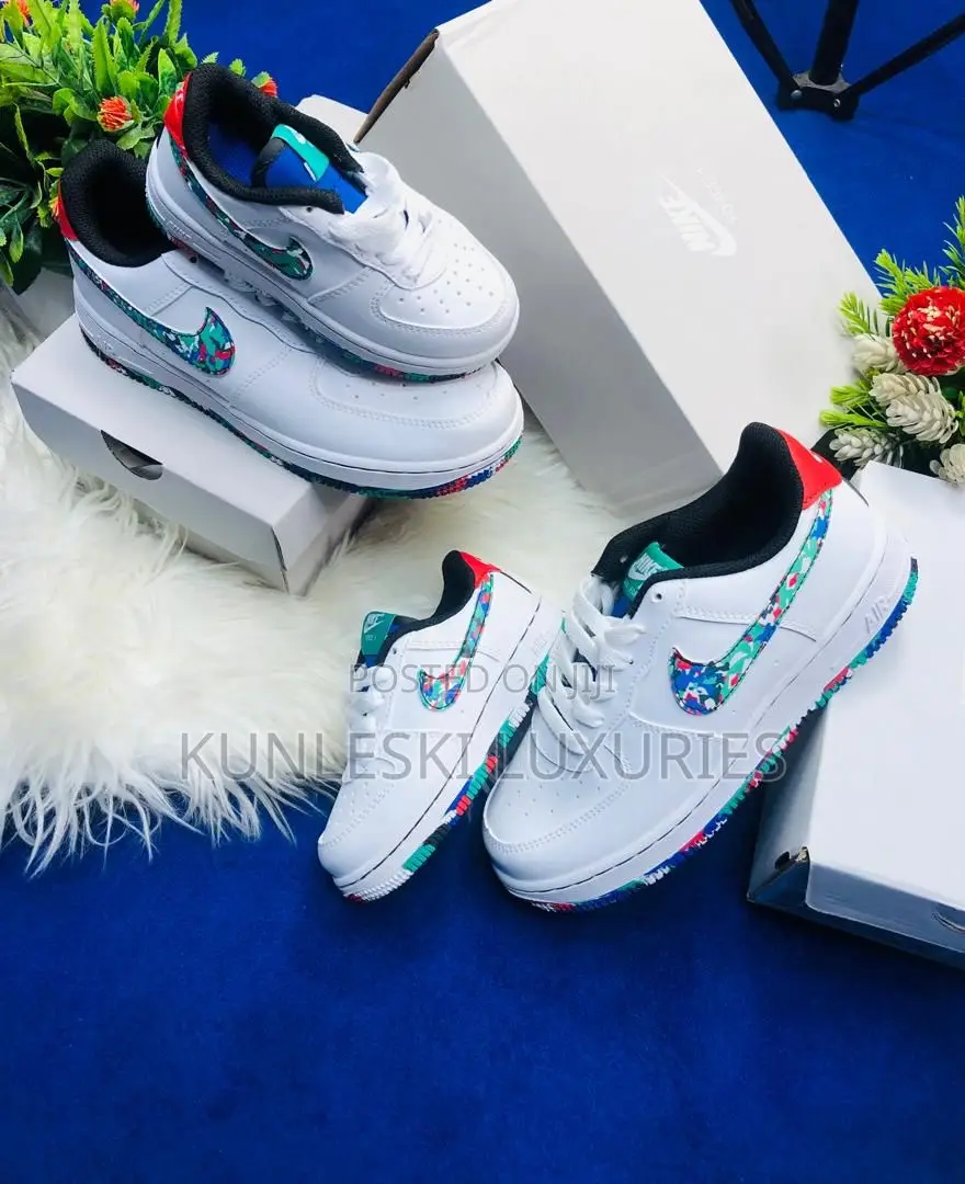 Original Nike Airforce White Sneakers For Kid’S
