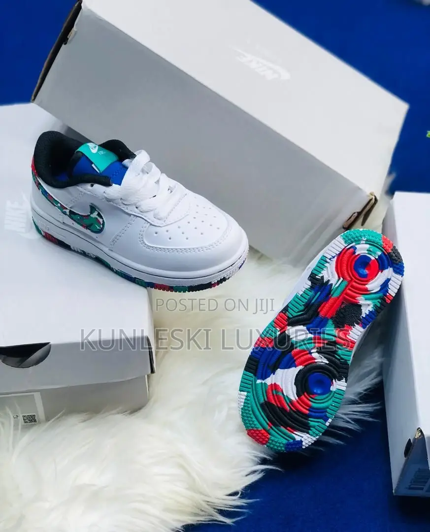 Original Nike Airforce White Sneakers For Kid’S