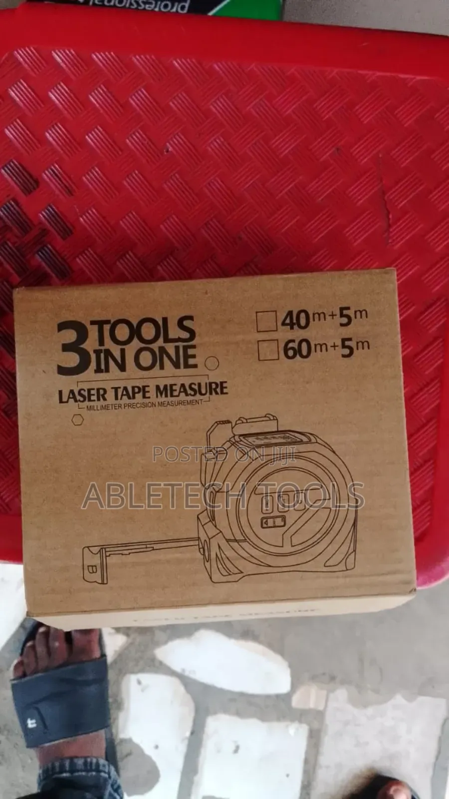 3 in 1 Laser Tape Measure