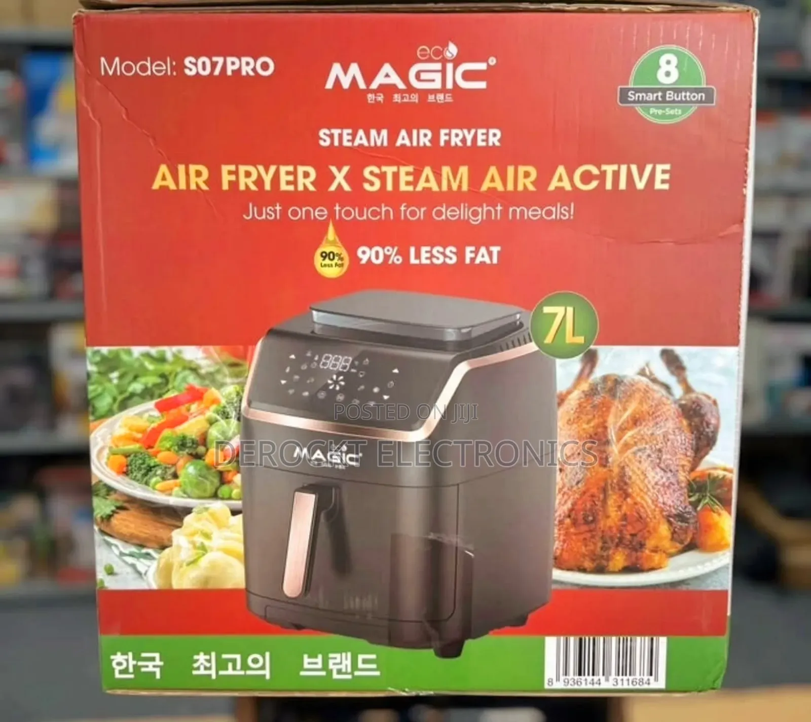 Magic 7l Steaming Airfryer