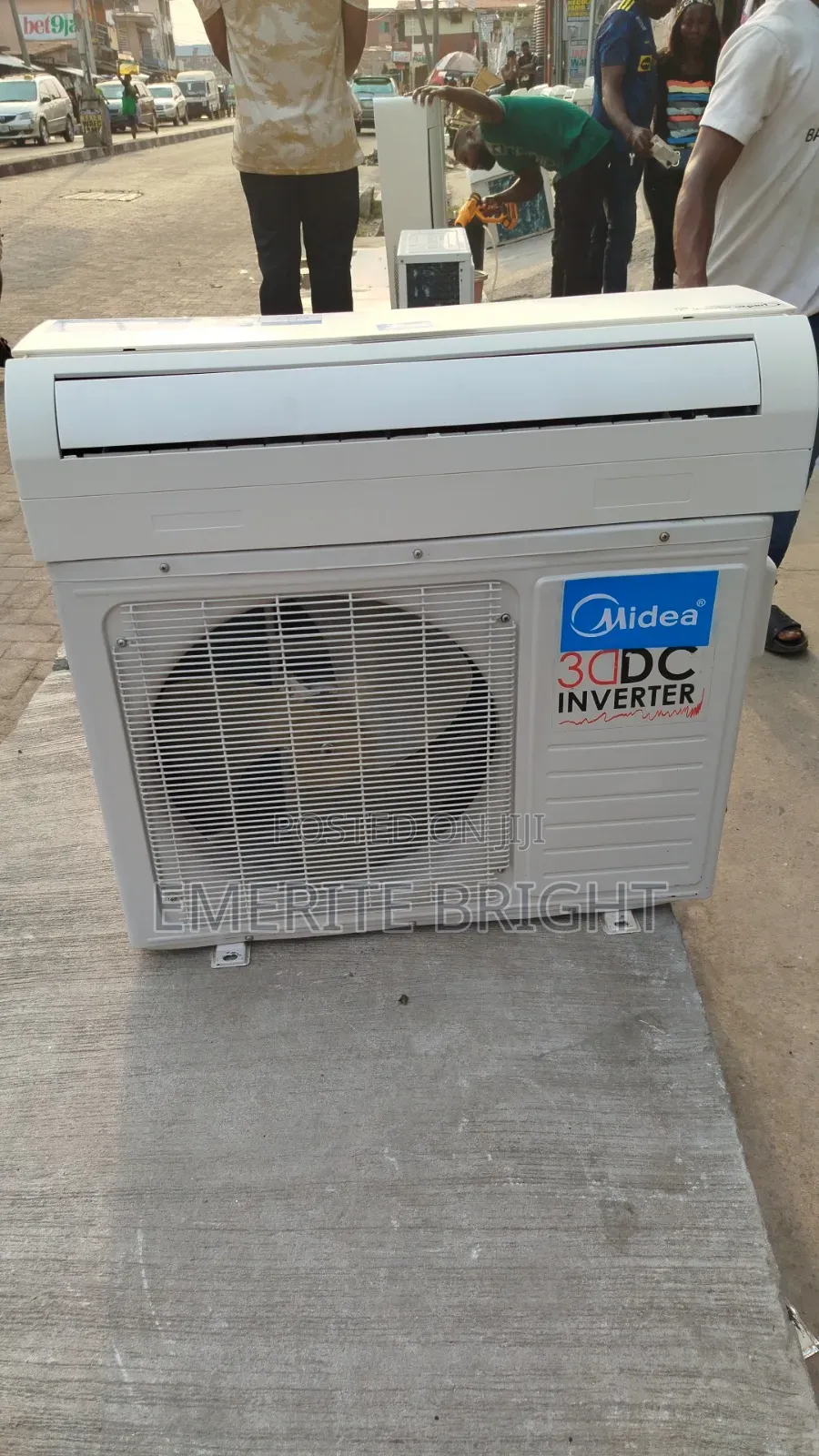 Midea Inverter Ac 1 Hp Wit Full Gass Remove Inside Hanga