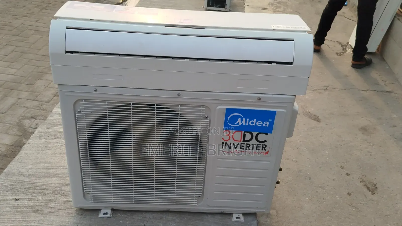 Midea Inverter Ac 1 Hp Wit Full Gass Remove Inside Hanga