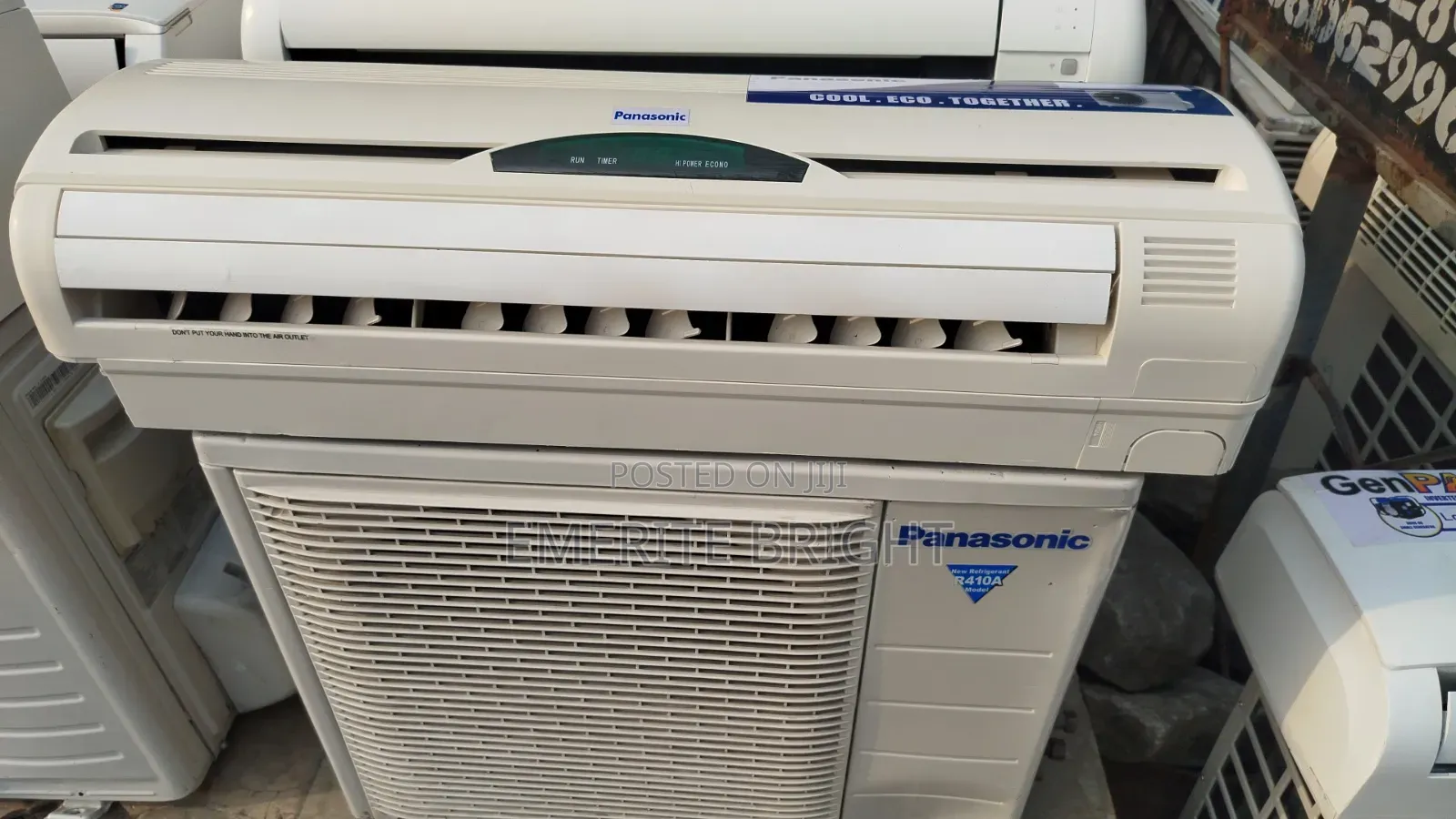 Panasonic Wit Full 410 Gass Wit Remo