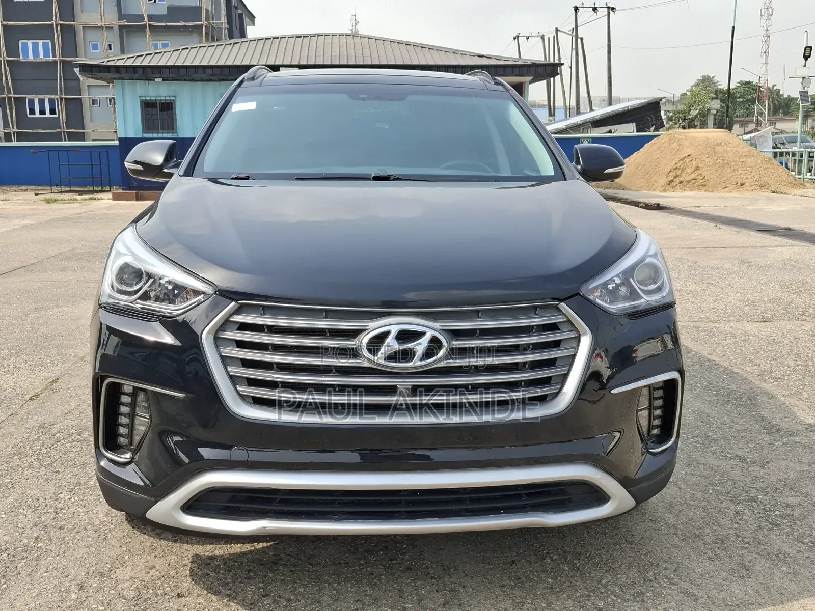 Hyundai Santa Fe Limited Ultimate AWD 2017 Black