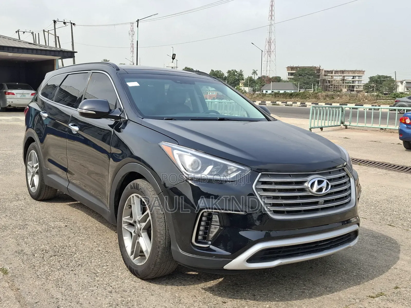 Hyundai Santa Fe Limited Ultimate AWD 2017 Black