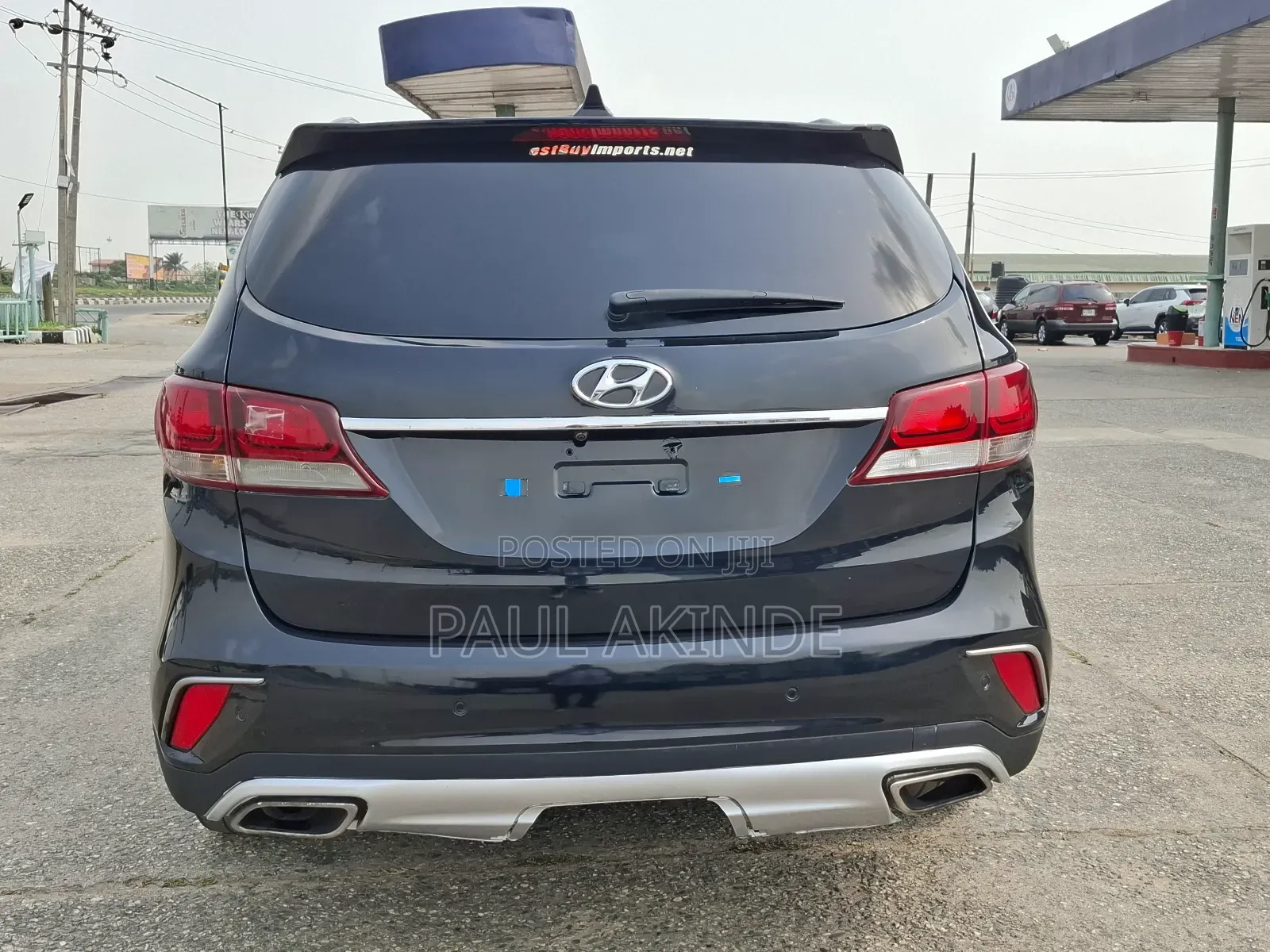 Hyundai Santa Fe Limited Ultimate AWD 2017 Black