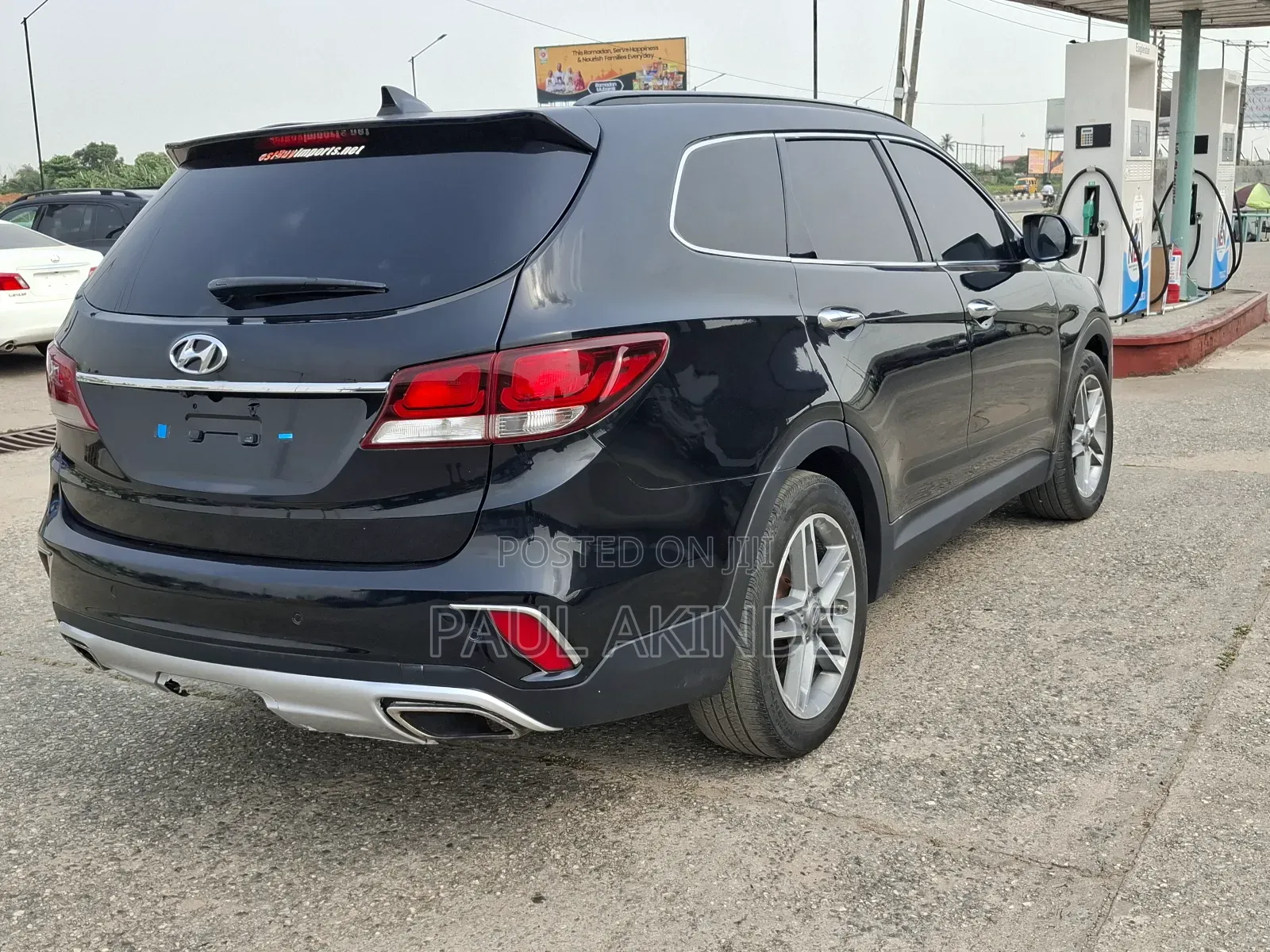 Hyundai Santa Fe Limited Ultimate AWD 2017 Black
