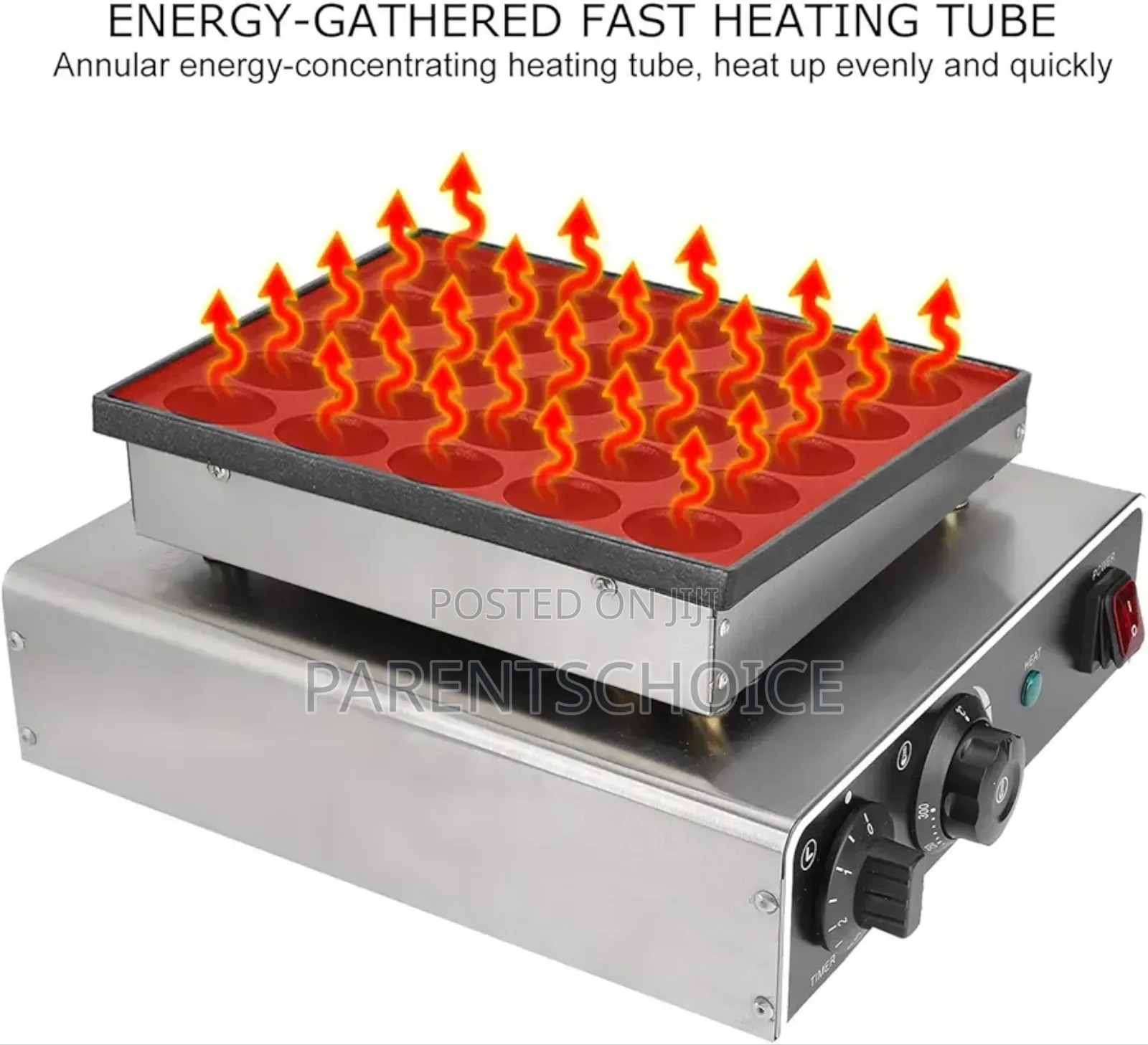 25 Holes 950w Electric Muffin Pancake Machin