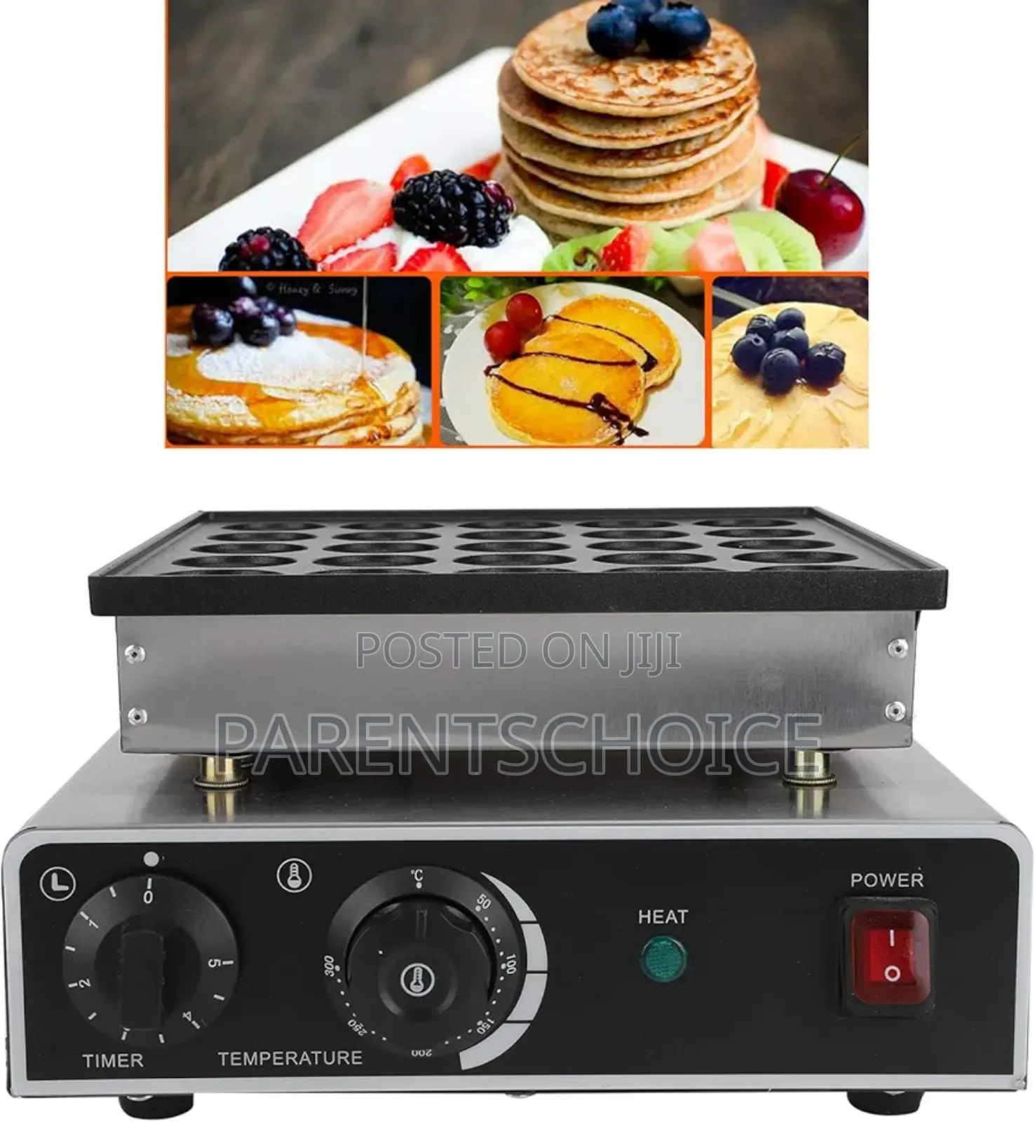 25 Holes 950w Electric Muffin Pancake Machin