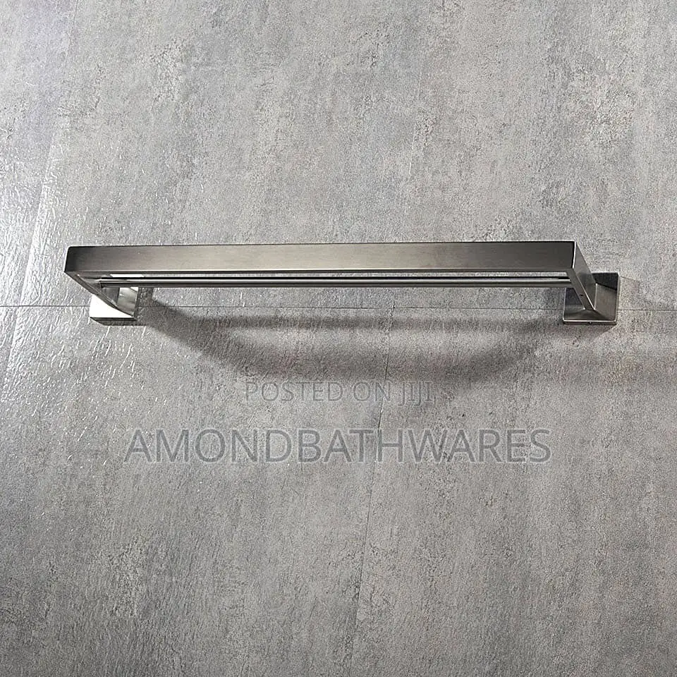 Double Chrome Towel Hanger