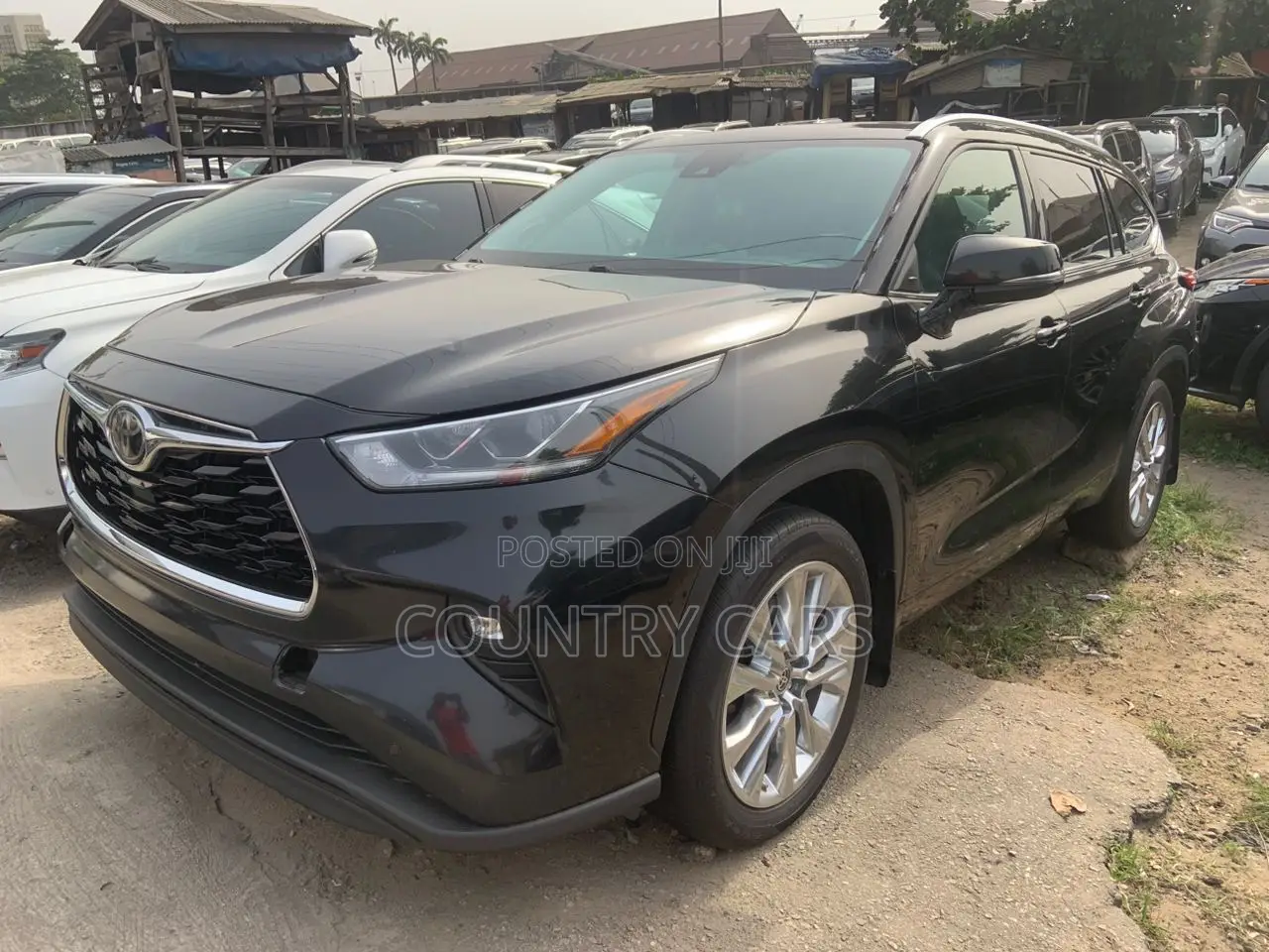 Toyota Highlander Platinum 2021 Matt Black
