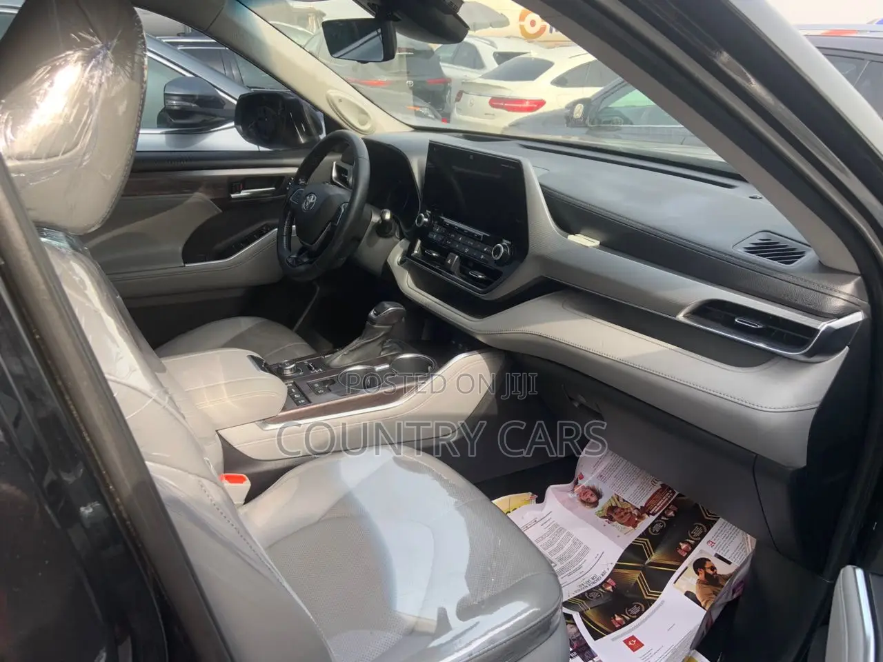 Toyota Highlander Platinum 2021 Matt Black