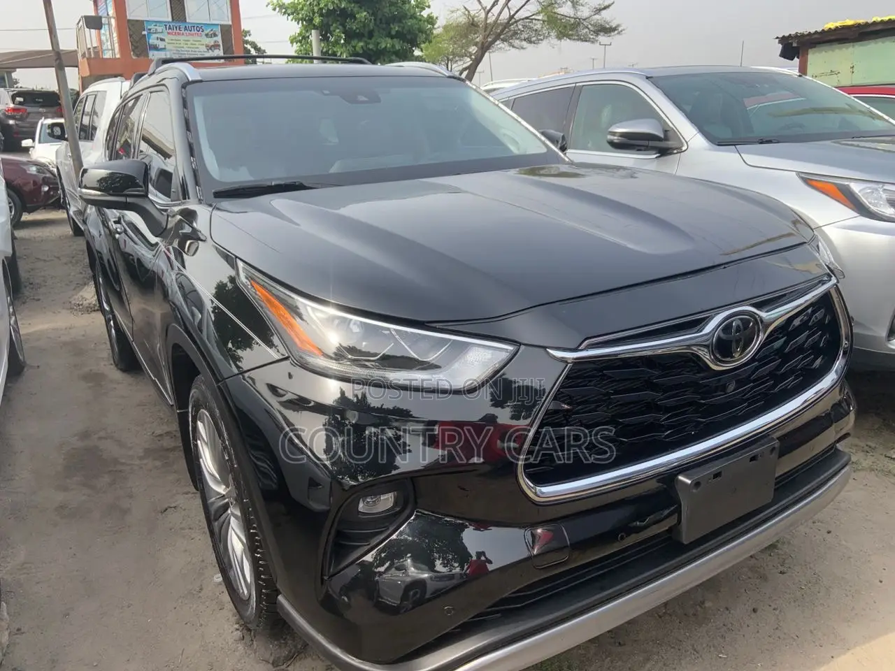 Toyota Highlander Platinum 2021 Matt Black