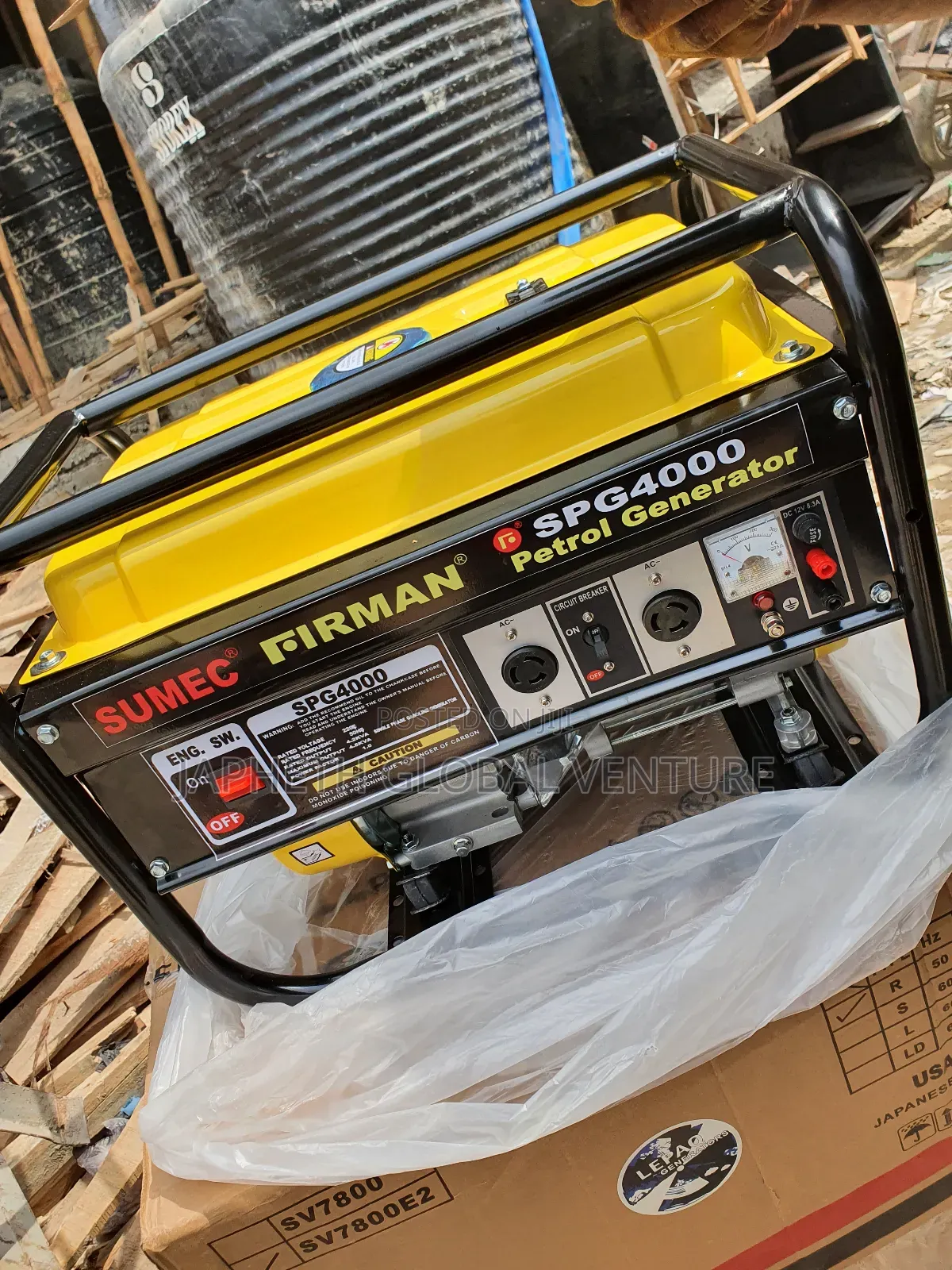 Sumec Firman SPG 4000 Manual Start Petrol Generator