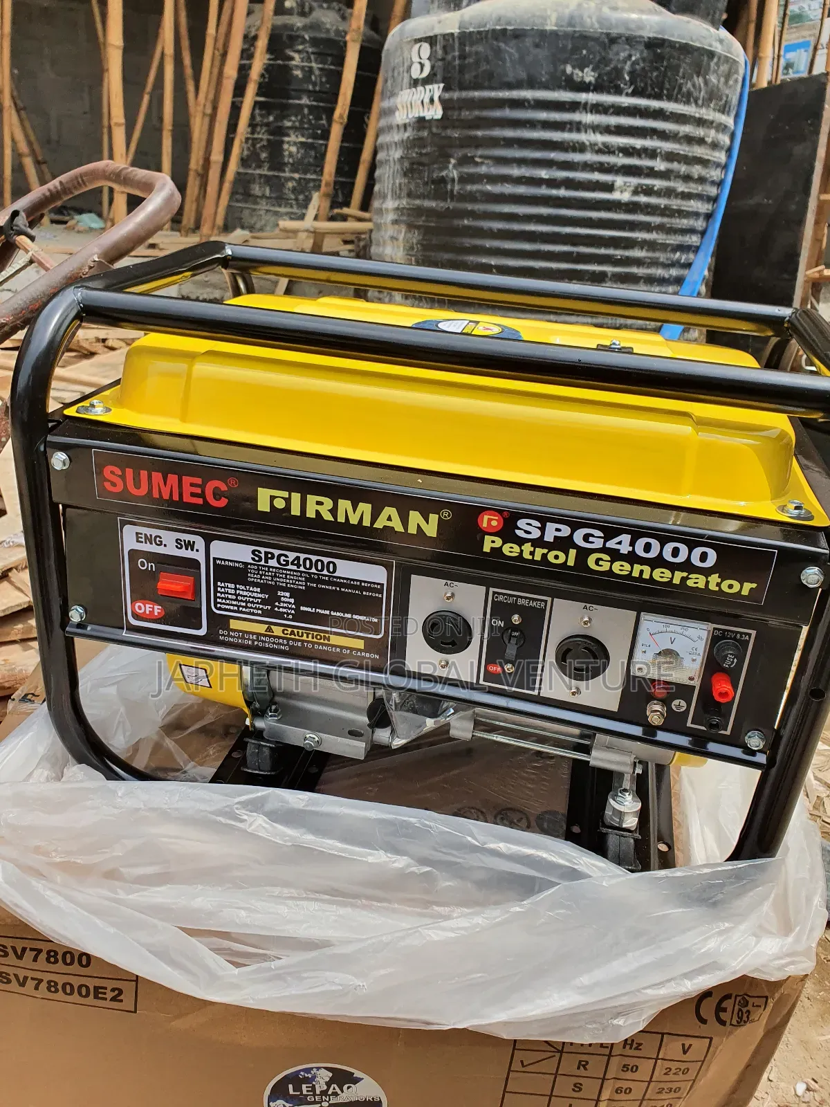 Sumec Firman Super Silent 4.2–4.5kva Generator