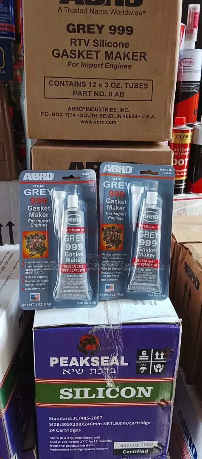 Abro Grey Gum 999