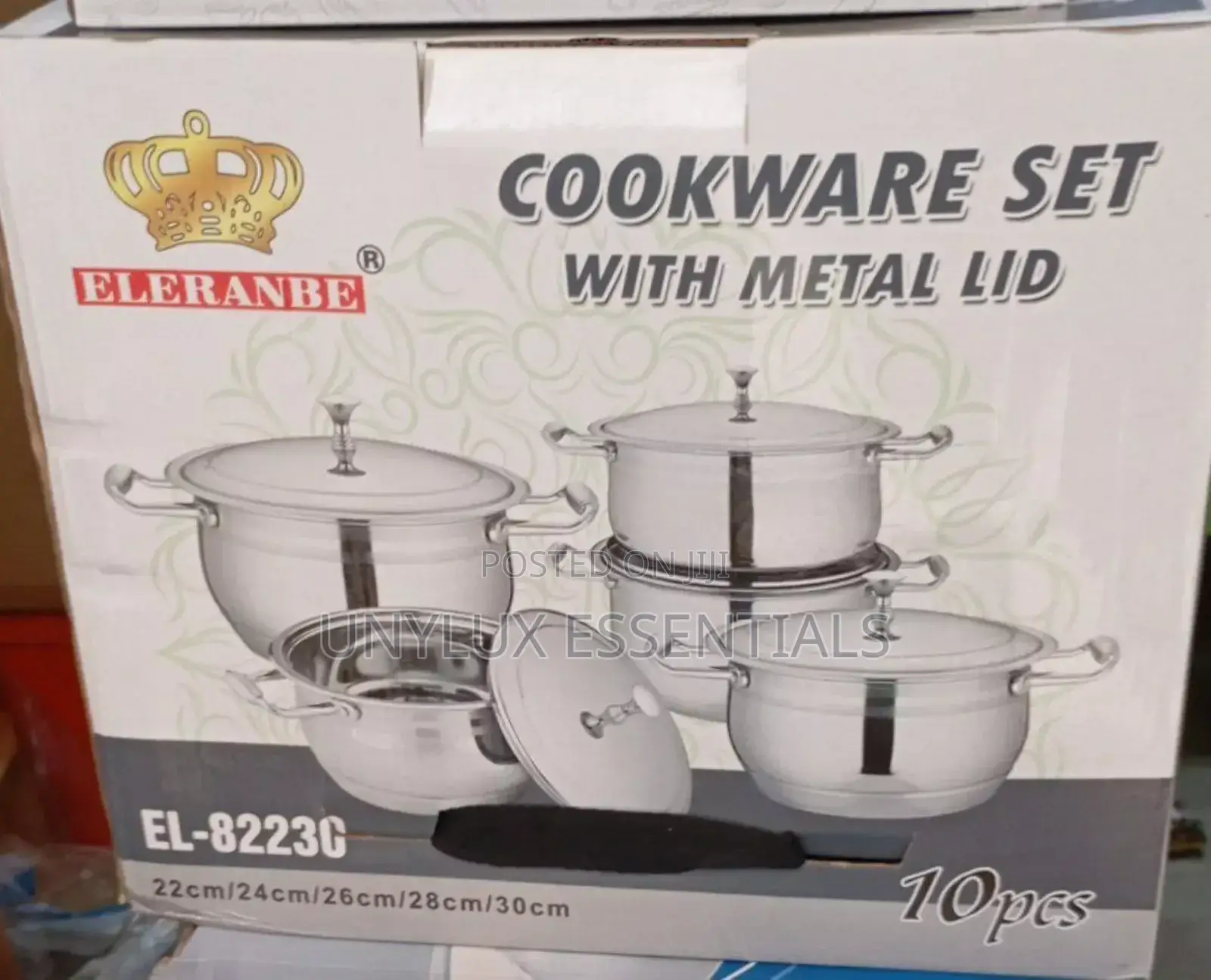 High Quality Stainless Steel Cookware Set 
30cm,28cm,26cm,24cm,22cm