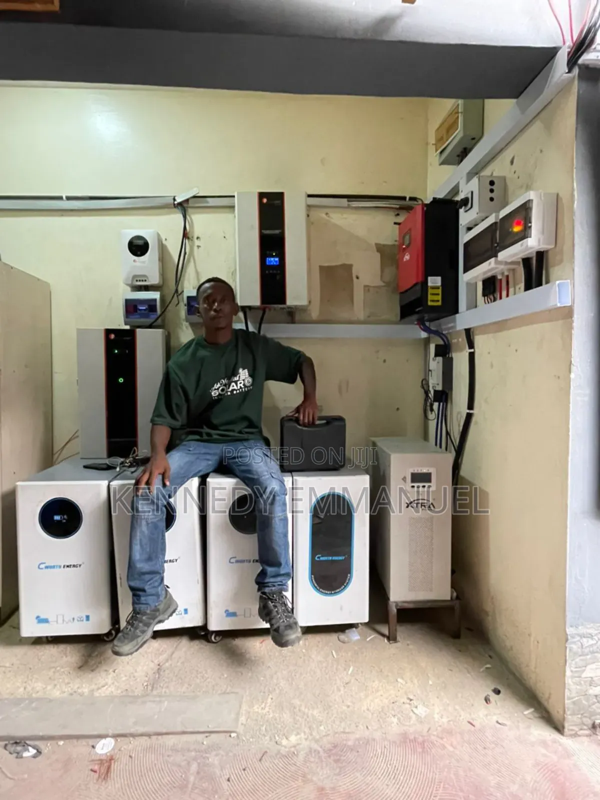 Well Installed 30kva With 60kilo Watt Lithium Battery