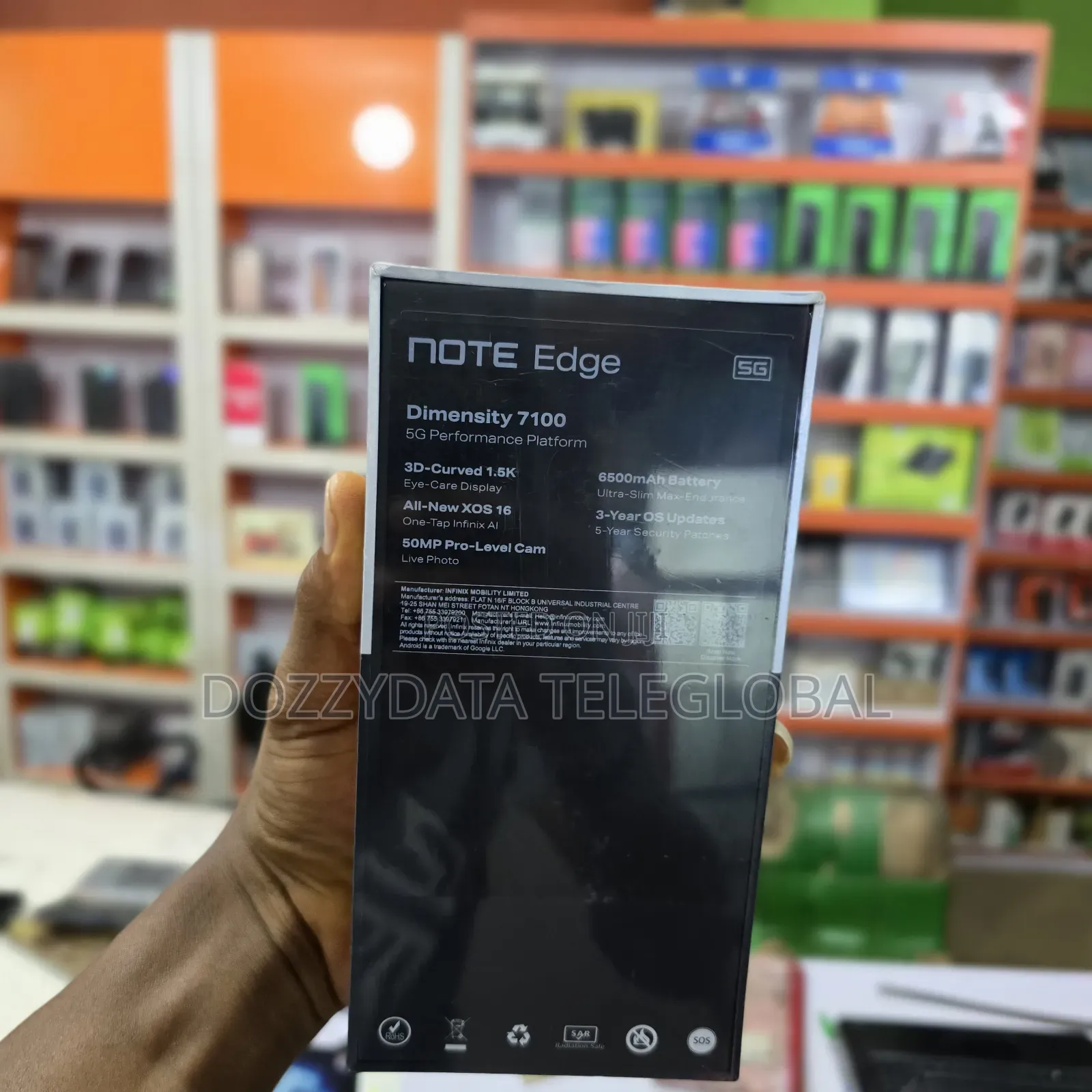 New Infinix Note Edge 128 GB