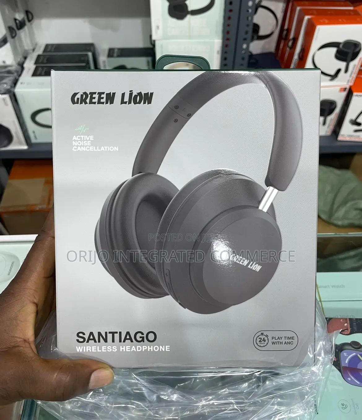 Green Lion Santiago Anc Wireless Headphones – Bluetooth