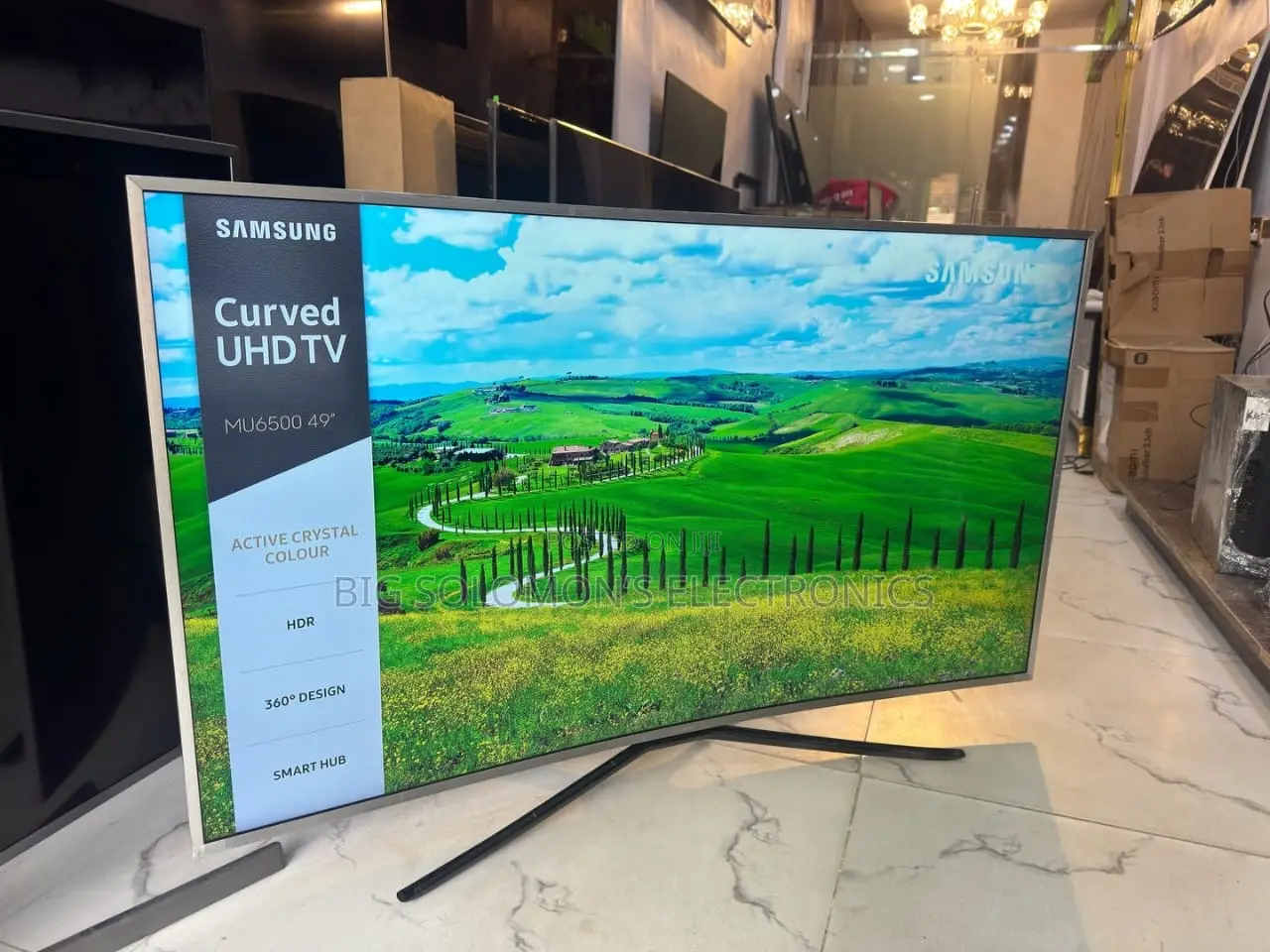 Samsung 49" Curved Uhd HDR Smart Tv