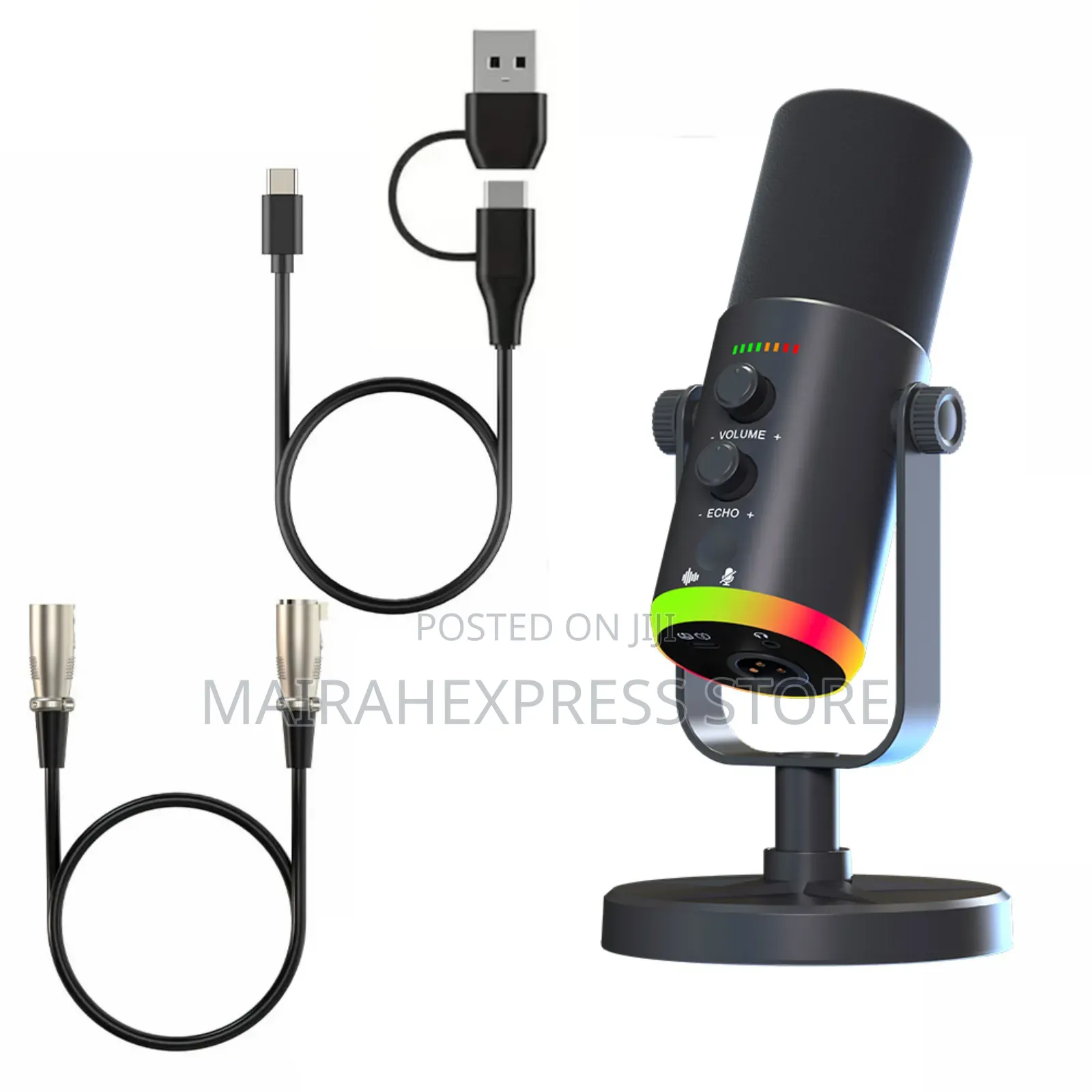 Np-m03 Rgb Ai Desktop Microphone (D4r3t)
