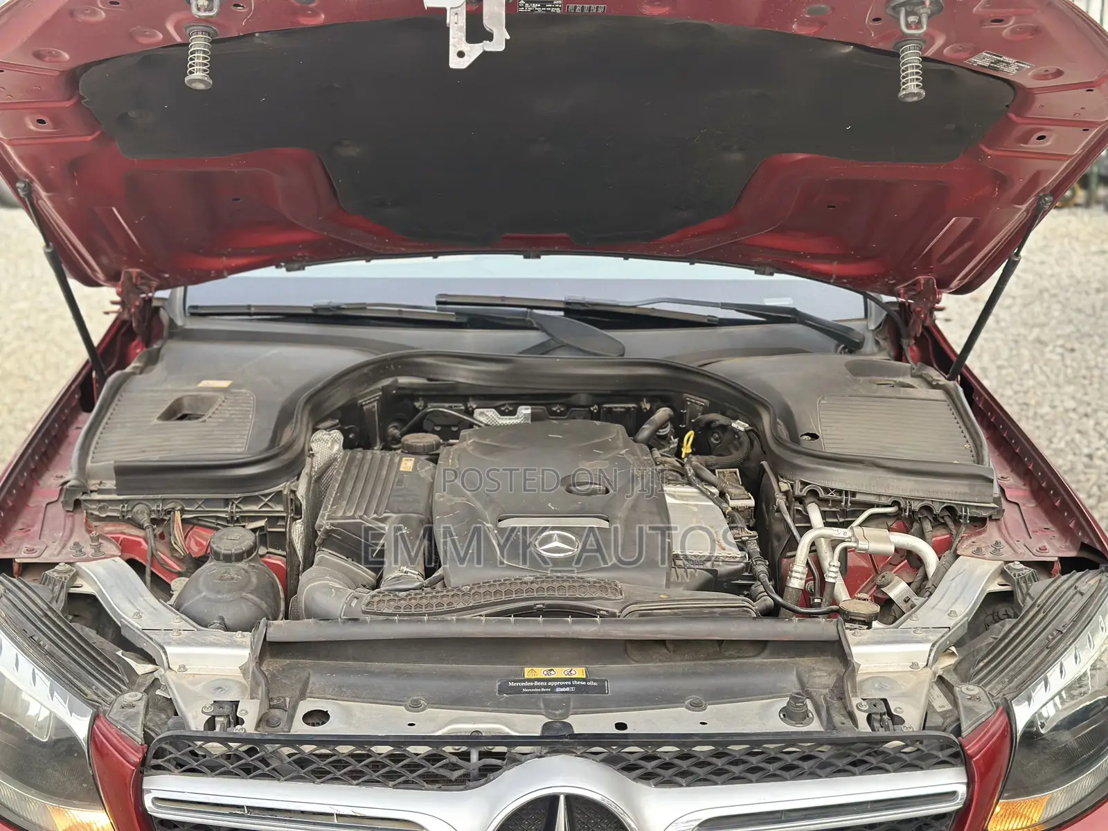 Mercedes-Benz GLC-Class 2017 Red