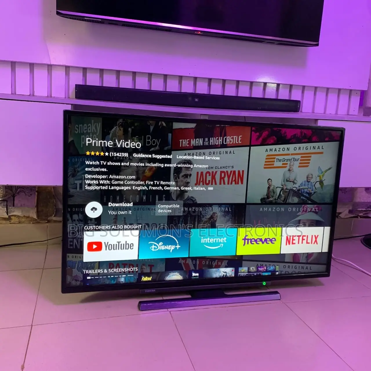 43 Inch Toshiba Amazon Firetv Edition Smart