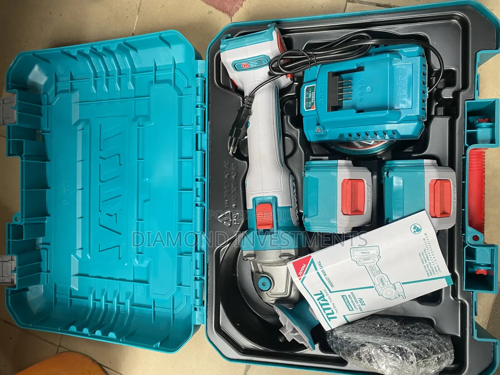 Rechargeable Angle Grinder