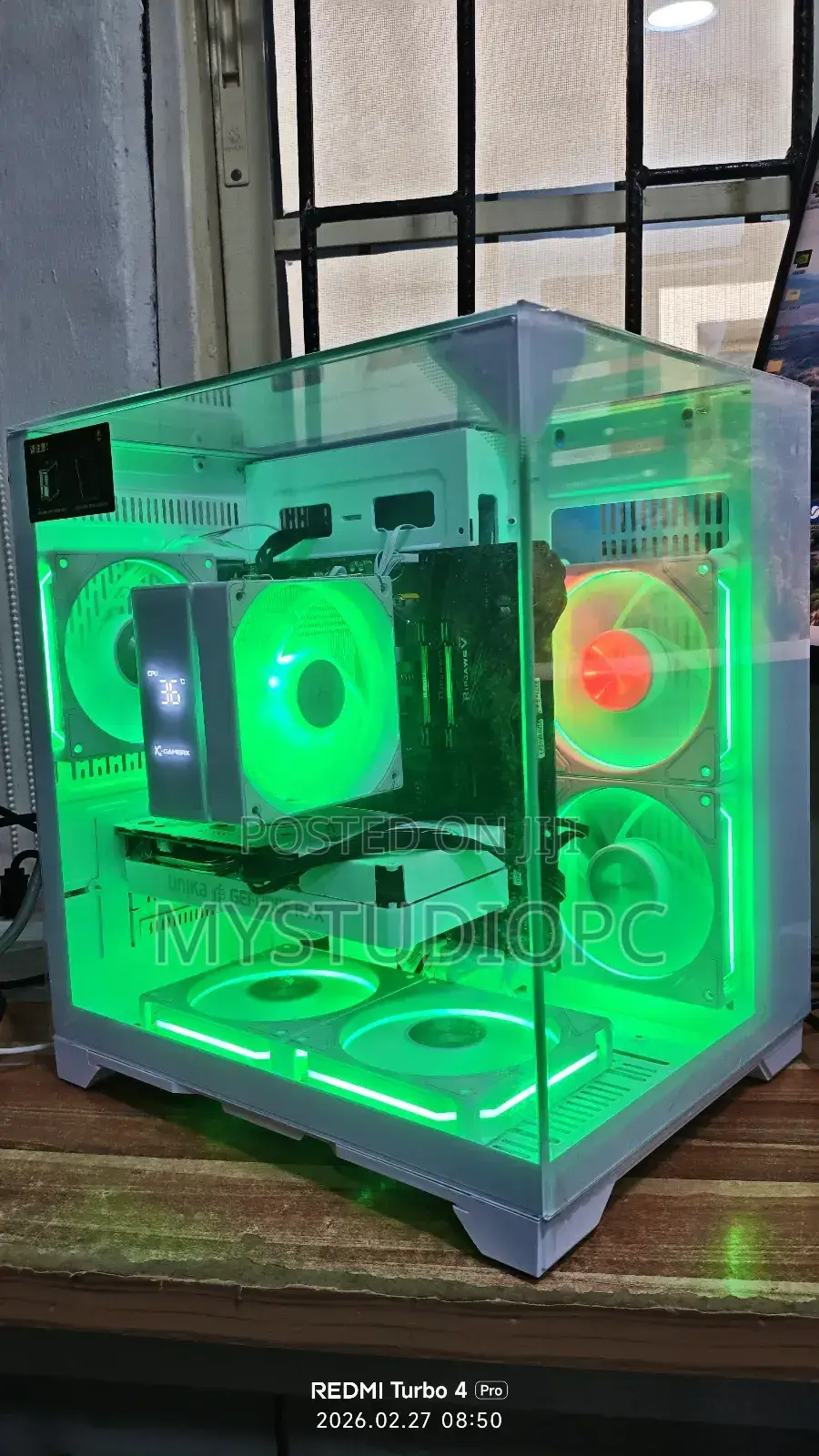 New Desktop Computer 32GB AMD Ryzen 7 SSD 1T