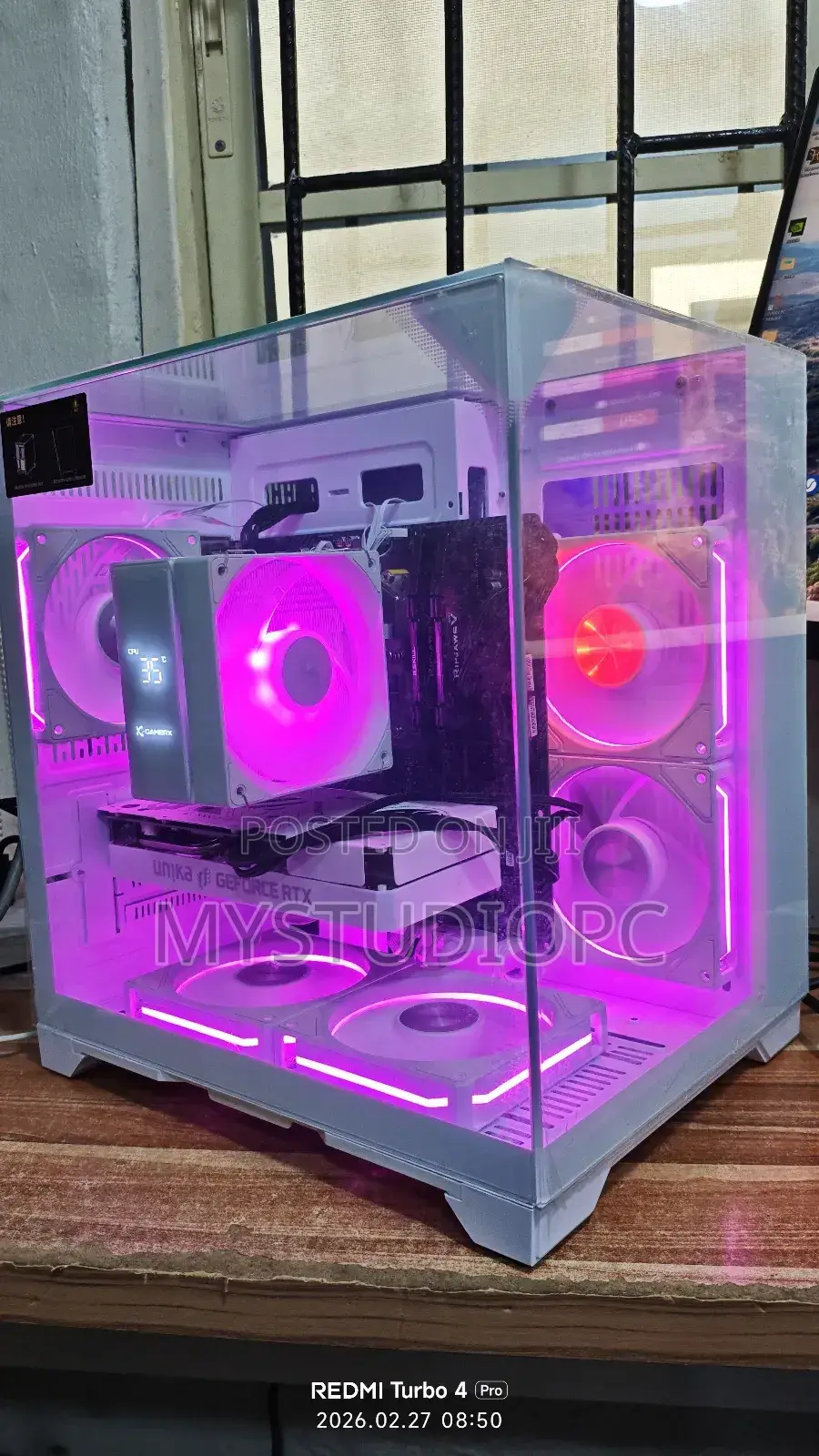New Desktop Computer 32GB AMD Ryzen 7 SSD 1T