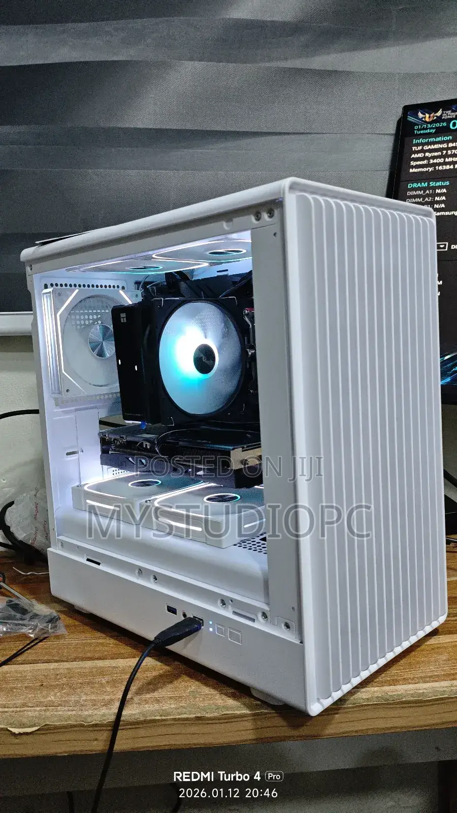 New Desktop Computer 32GB AMD Ryzen 7 SSD 1T