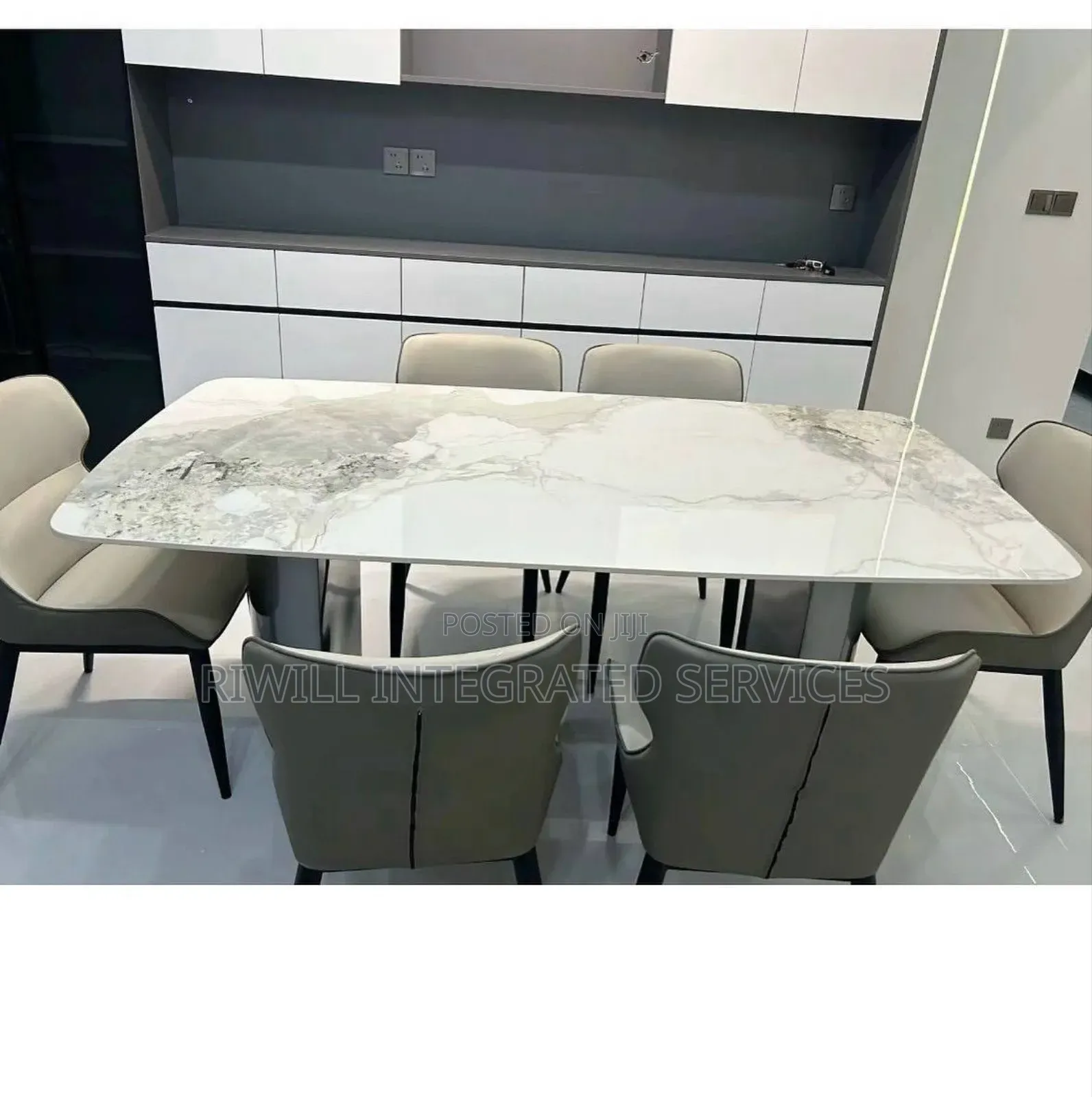 Portable Dining Table With Six Chairs
