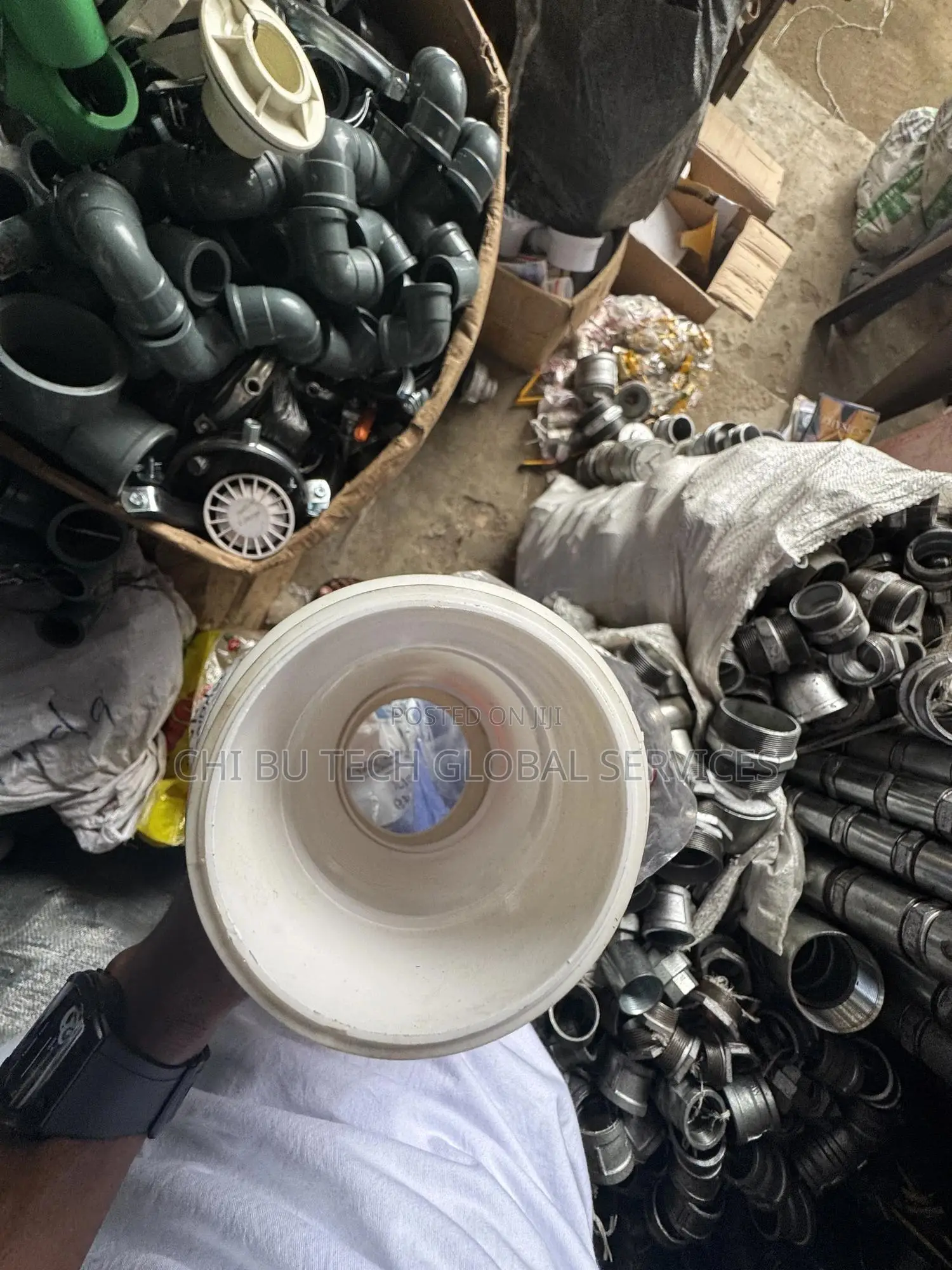 4 Inch Flexible Toilet Pan Connector