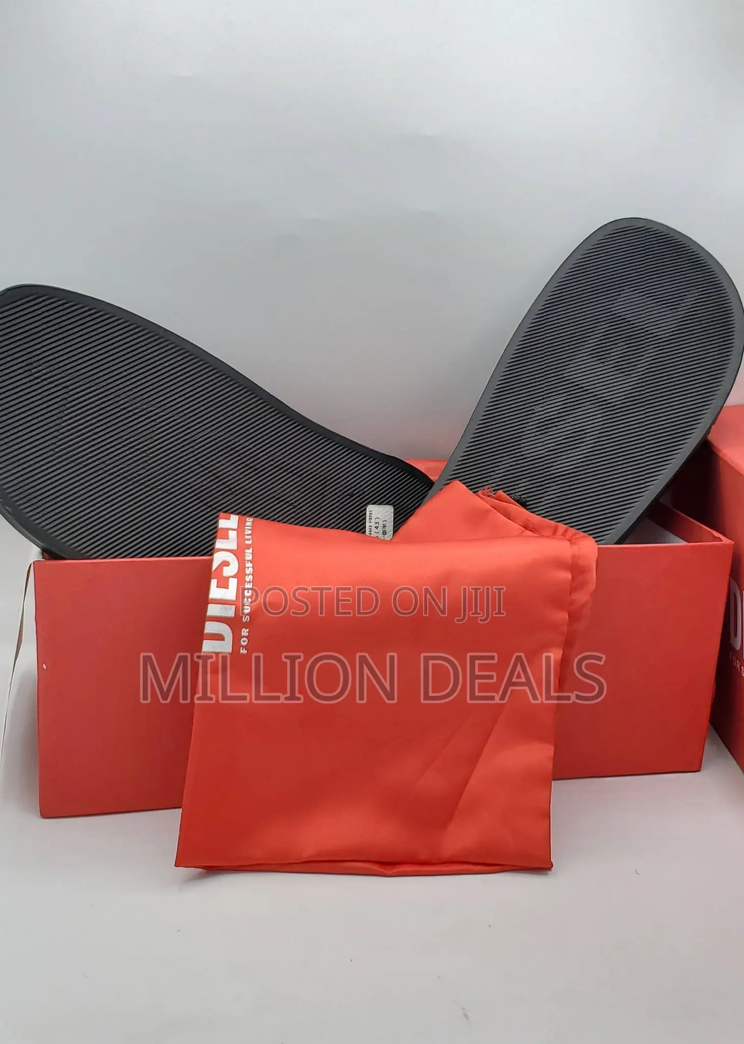 Men's Unique Trendy Flip Flop Slides Slippers 44