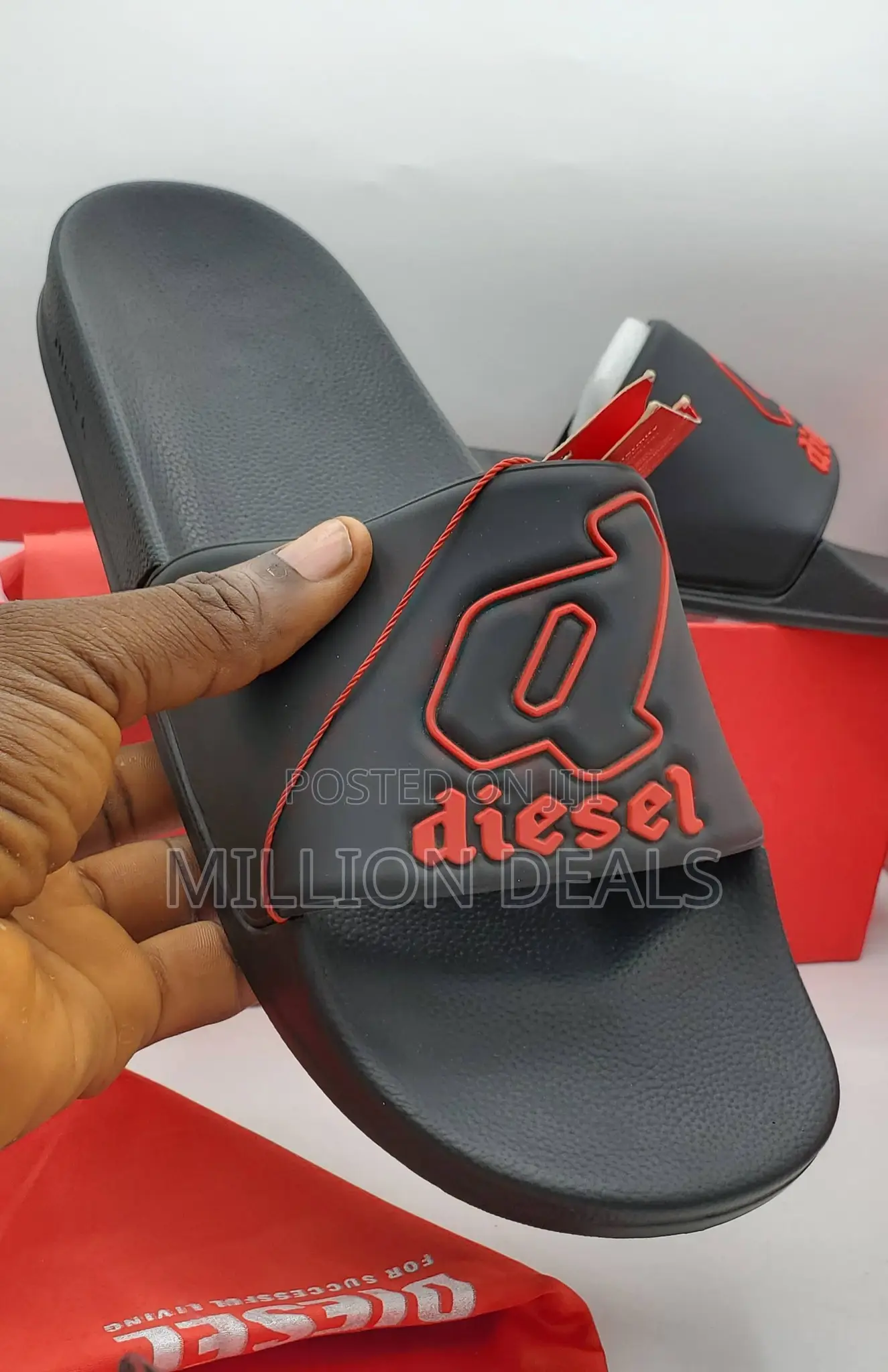 Men's Unique Trendy Flip Flop Slides Slippers 44
