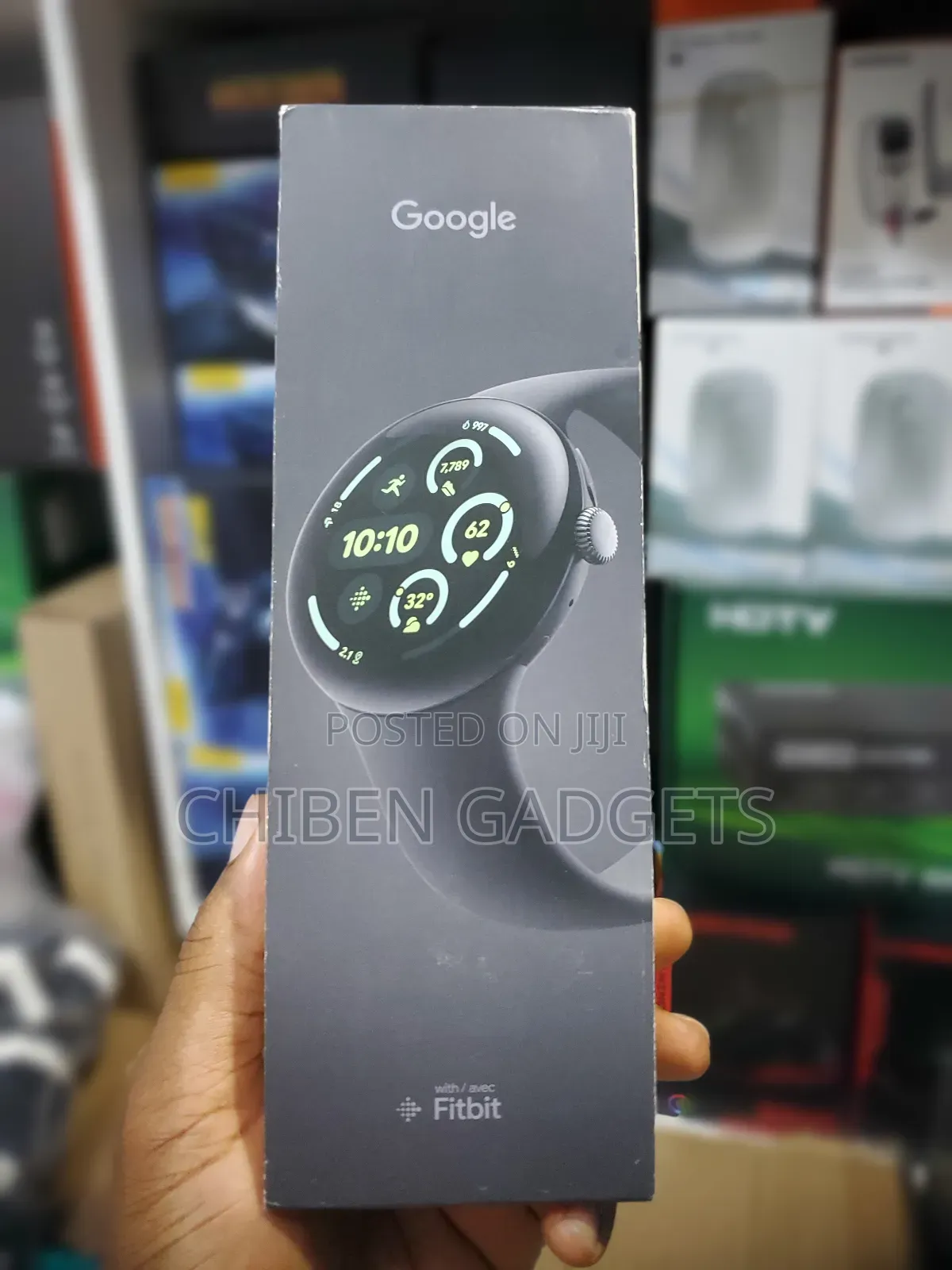 Google Pixel Watch 3 Smart Watch (Wifi/Bt)42mm- Obsidian