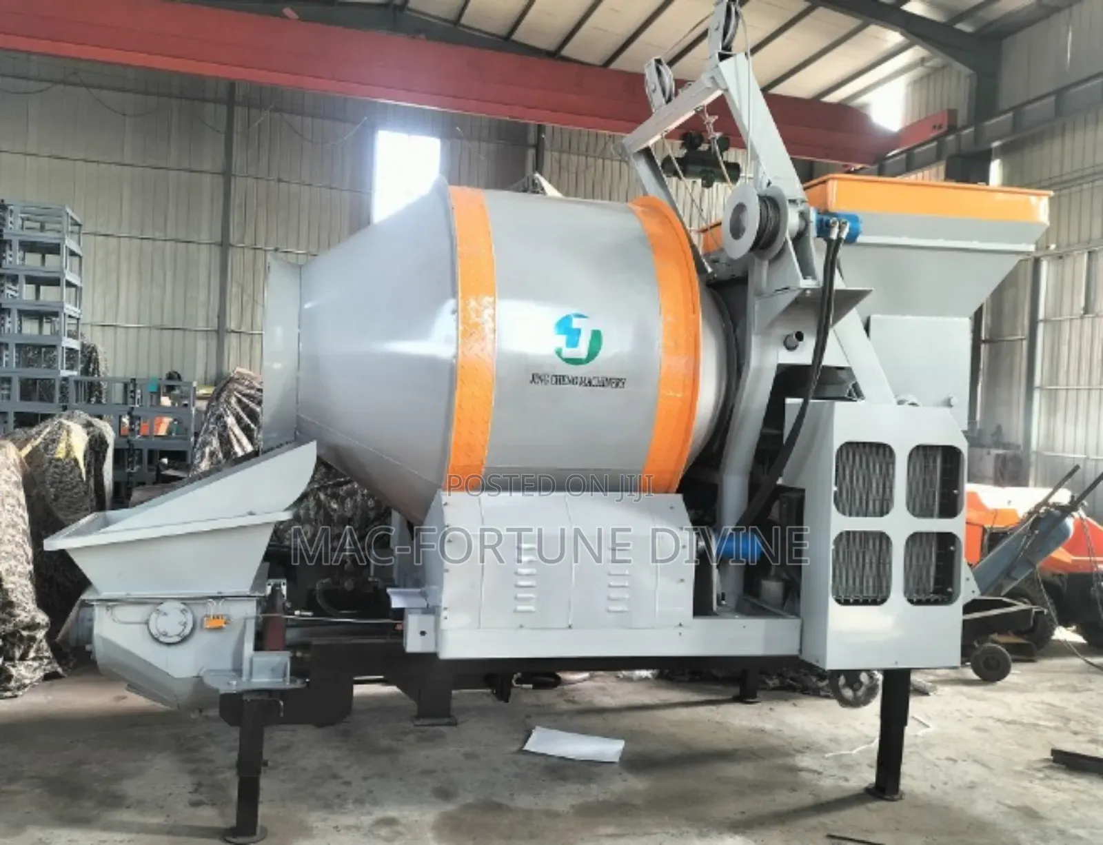 30 Cubic Concret Pump With Mixer