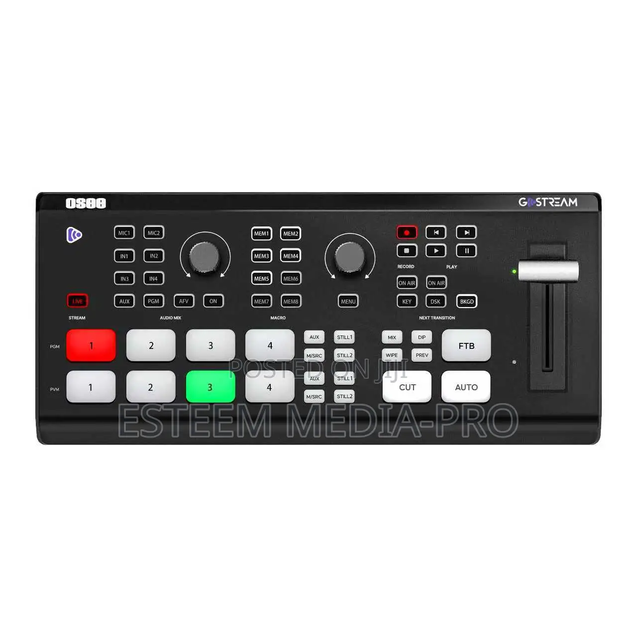 Osee Gostream Deck 4k Hdmi Live Streaming Video Switcher With Ndi|Hx3