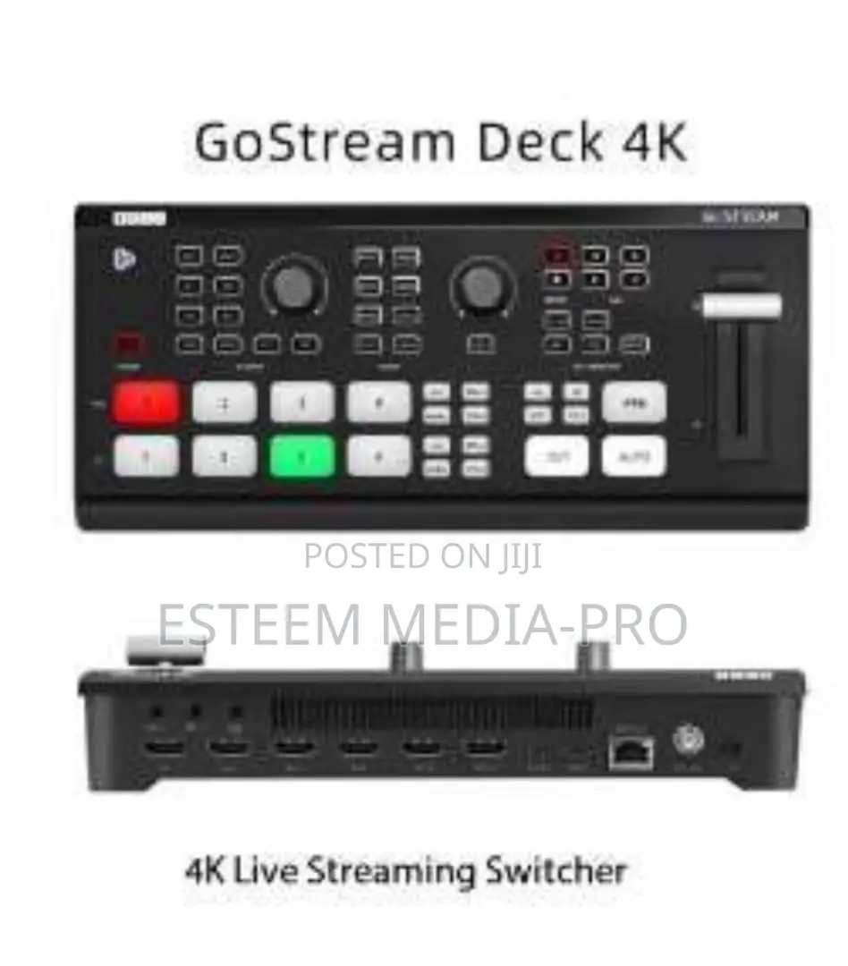 Osee Gostream Deck 4k Hdmi Live Streaming Video Switcher With Ndi|Hx3