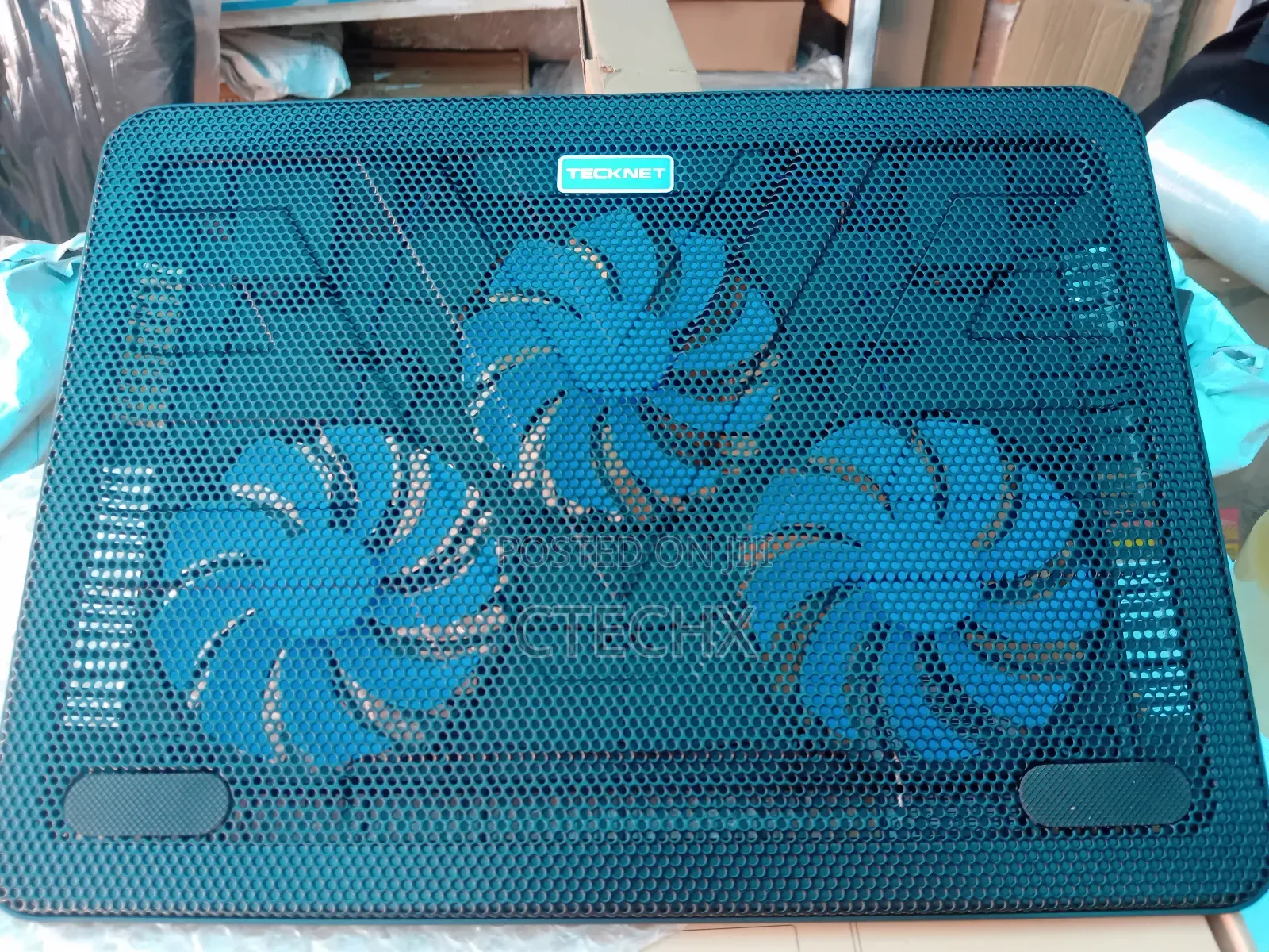 Tecknet Cooling Pad 12"-17" Laptop Cooler With 3 Ultra Quiet Fans