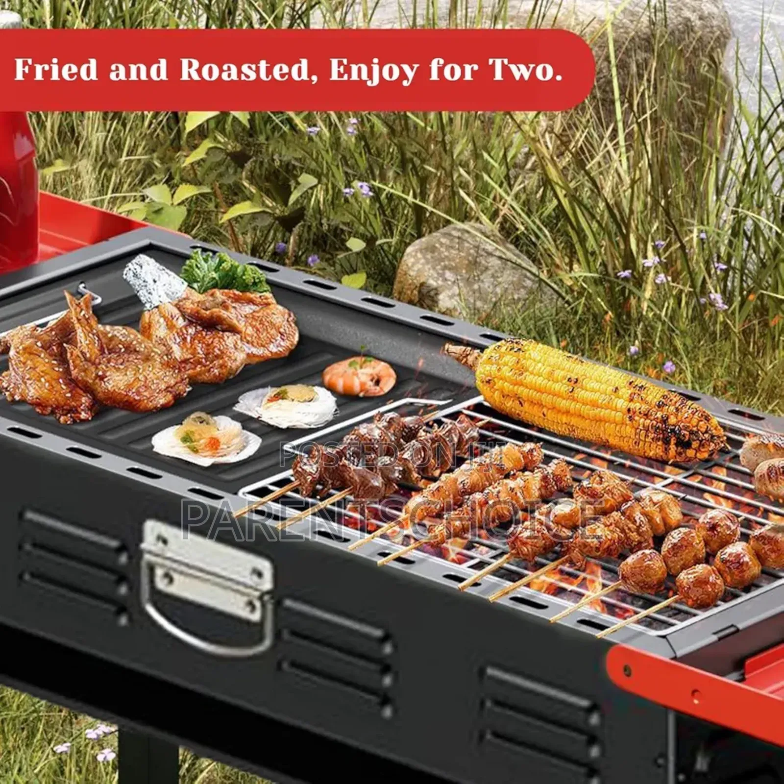Charcoal Grill, Barbecue Grill Stainless Steel