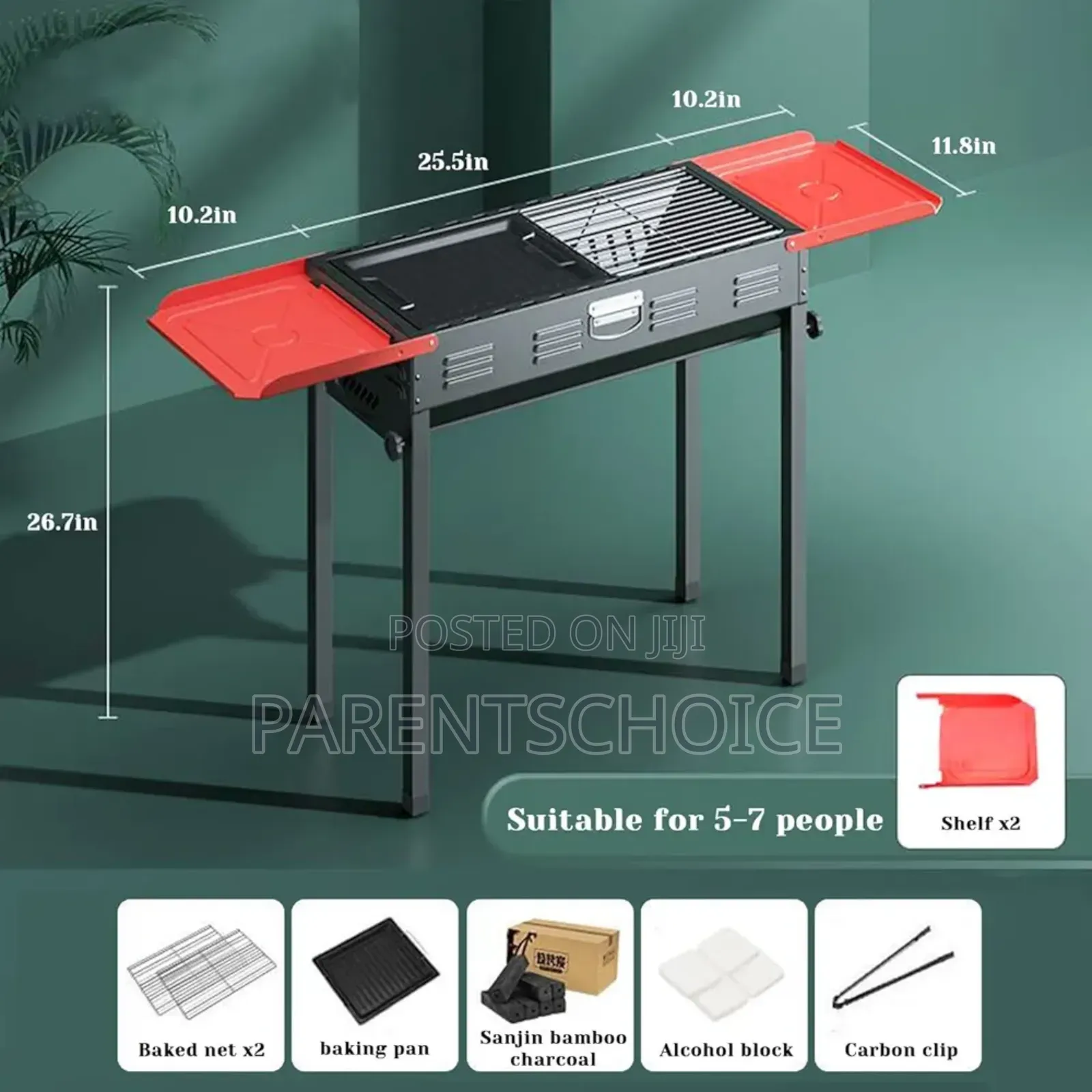 Charcoal Grill, Barbecue Grill Stainless Steel