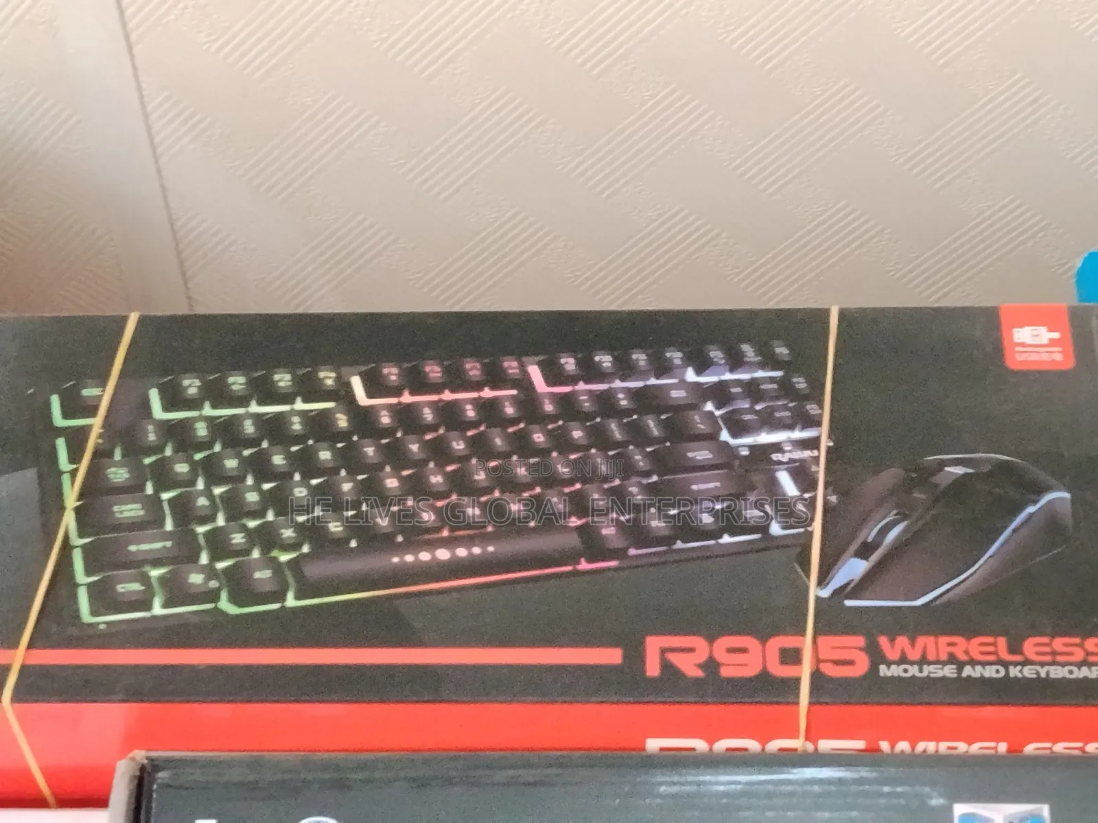 Rechargeable Wireless Keyboard With Backlight