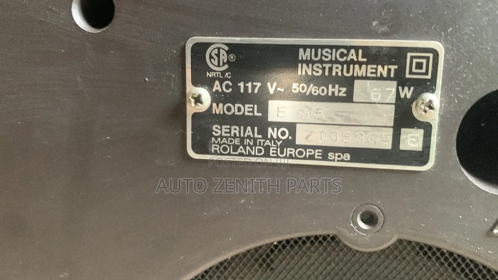Roland È-96 Intelligent Keyboard