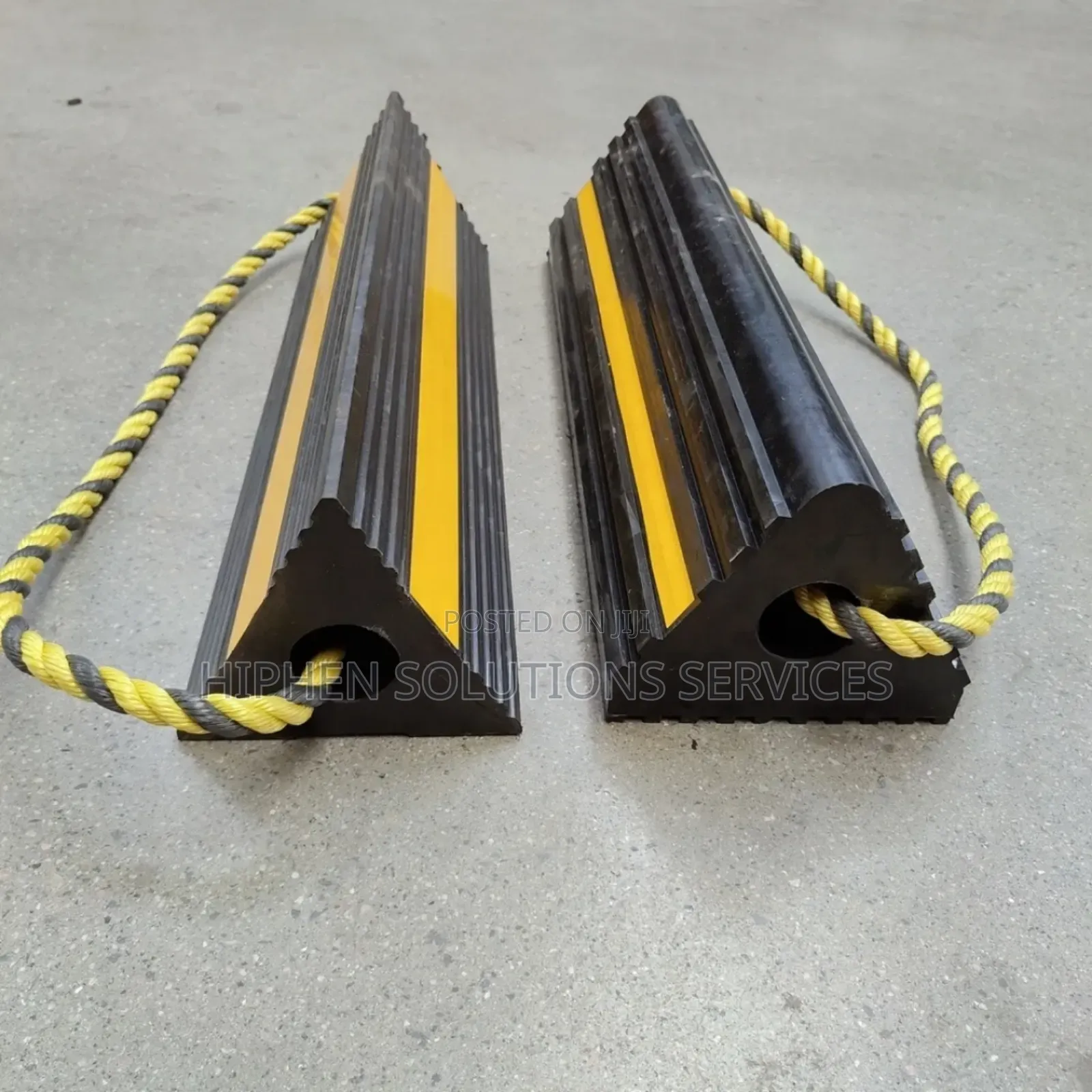 Heavy Duty Aircraft Rubber Wheel Lock