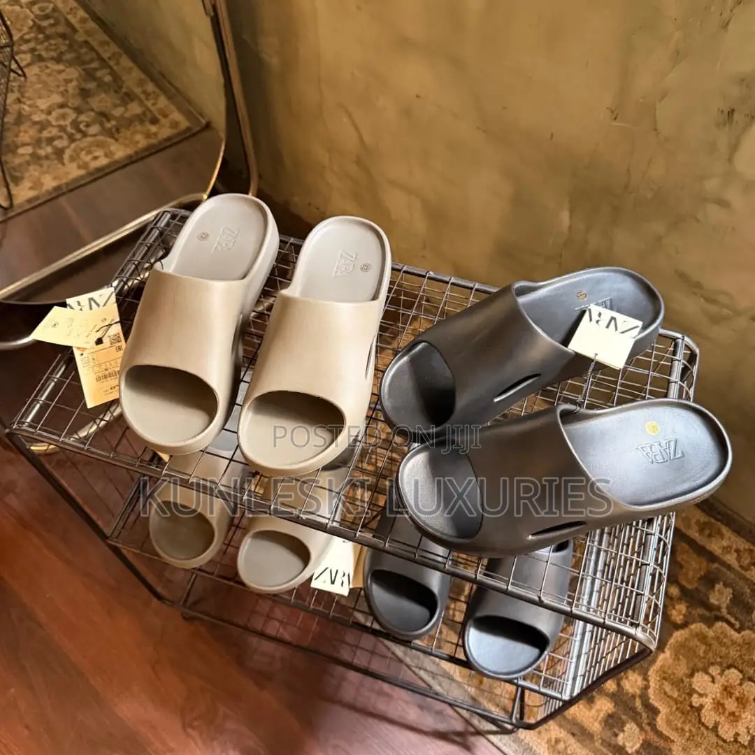 Original Zara Jetfoam Rubberized Eva Slides